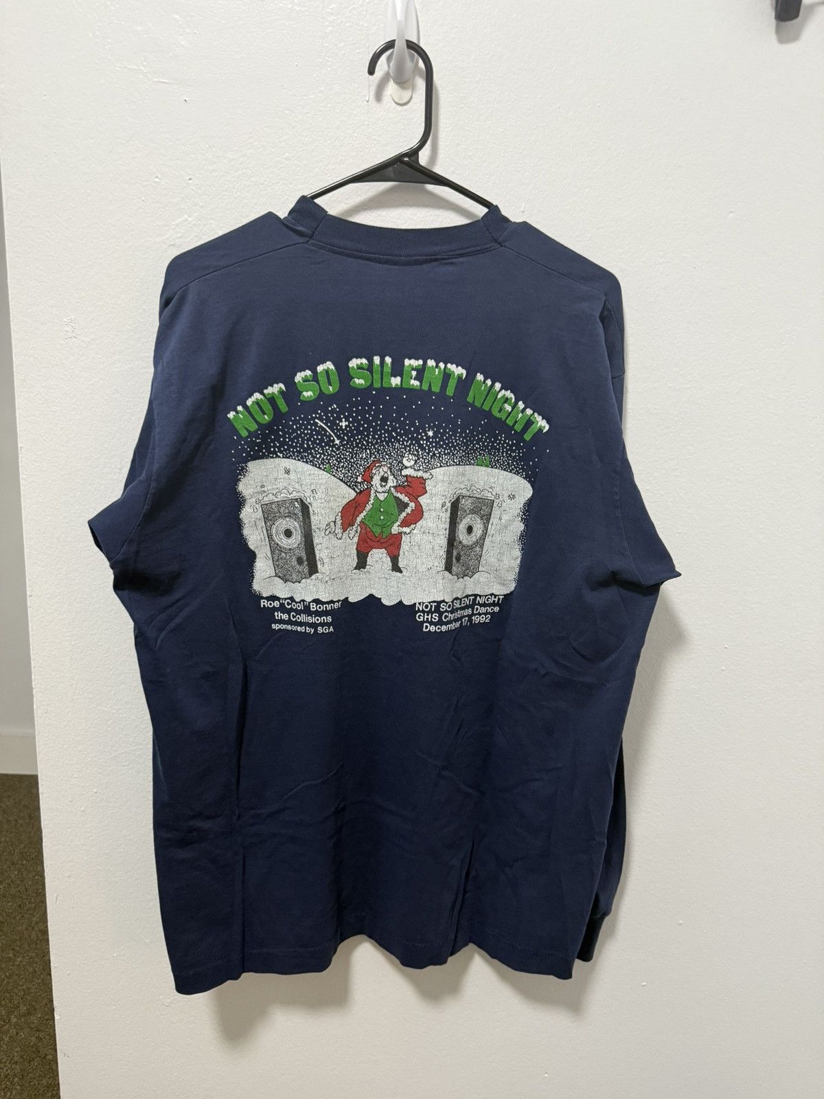 Other Vintage 1992 Single Stitch Navy long sleeve teeshirt Size US XL / EU 56 / 4 - 4 Thumbnail