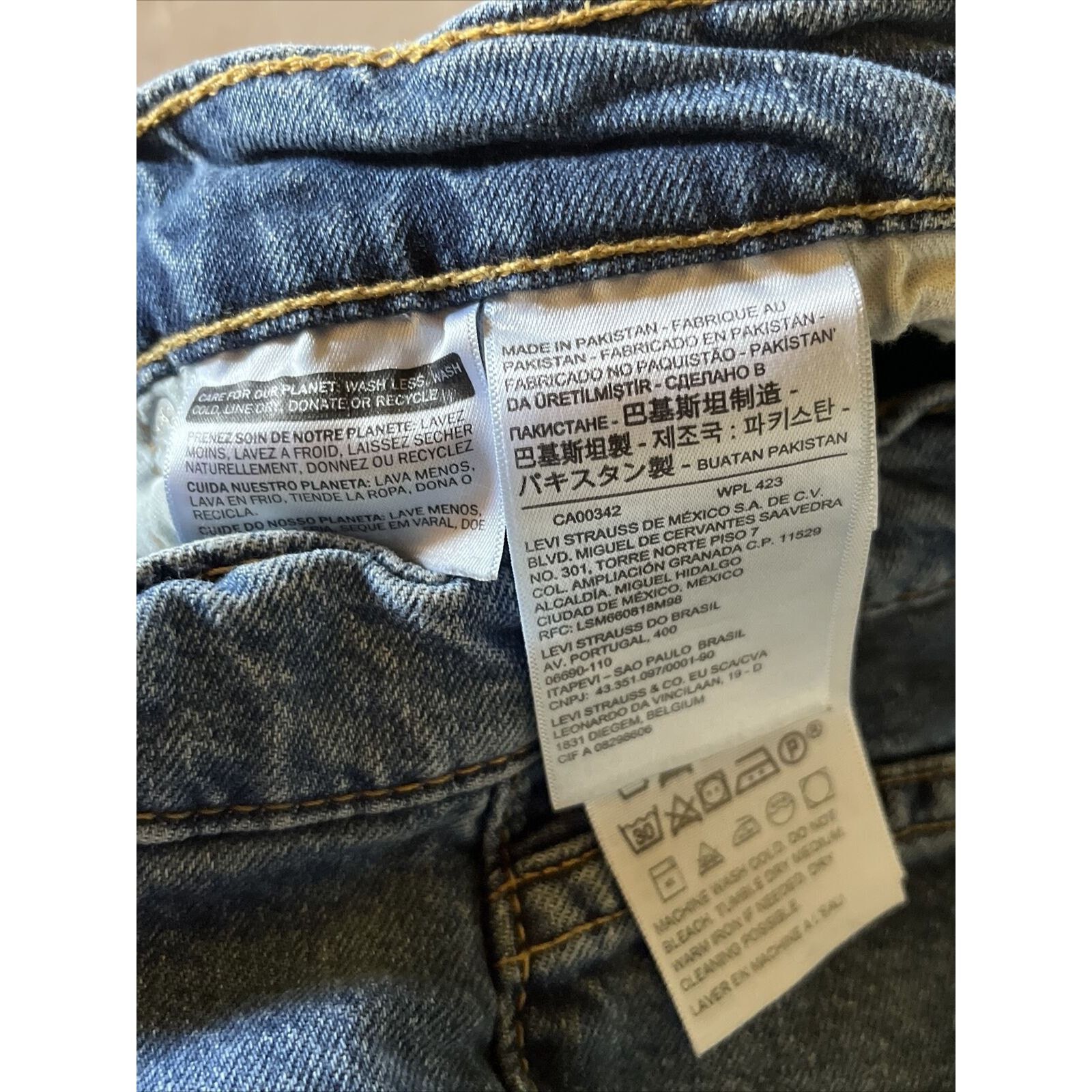 Levi's Levi’s 511 Jeans Men 26x29 Blue Slim Straight Med Wash Denim Size US 28 / EU 44 - 9 Thumbnail