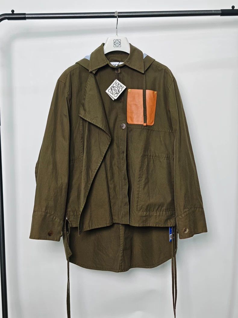 Loewe LOEWE size34 Military hood is detachable and can be removed Size US XXS / EU 40 - 1 Thumbnail