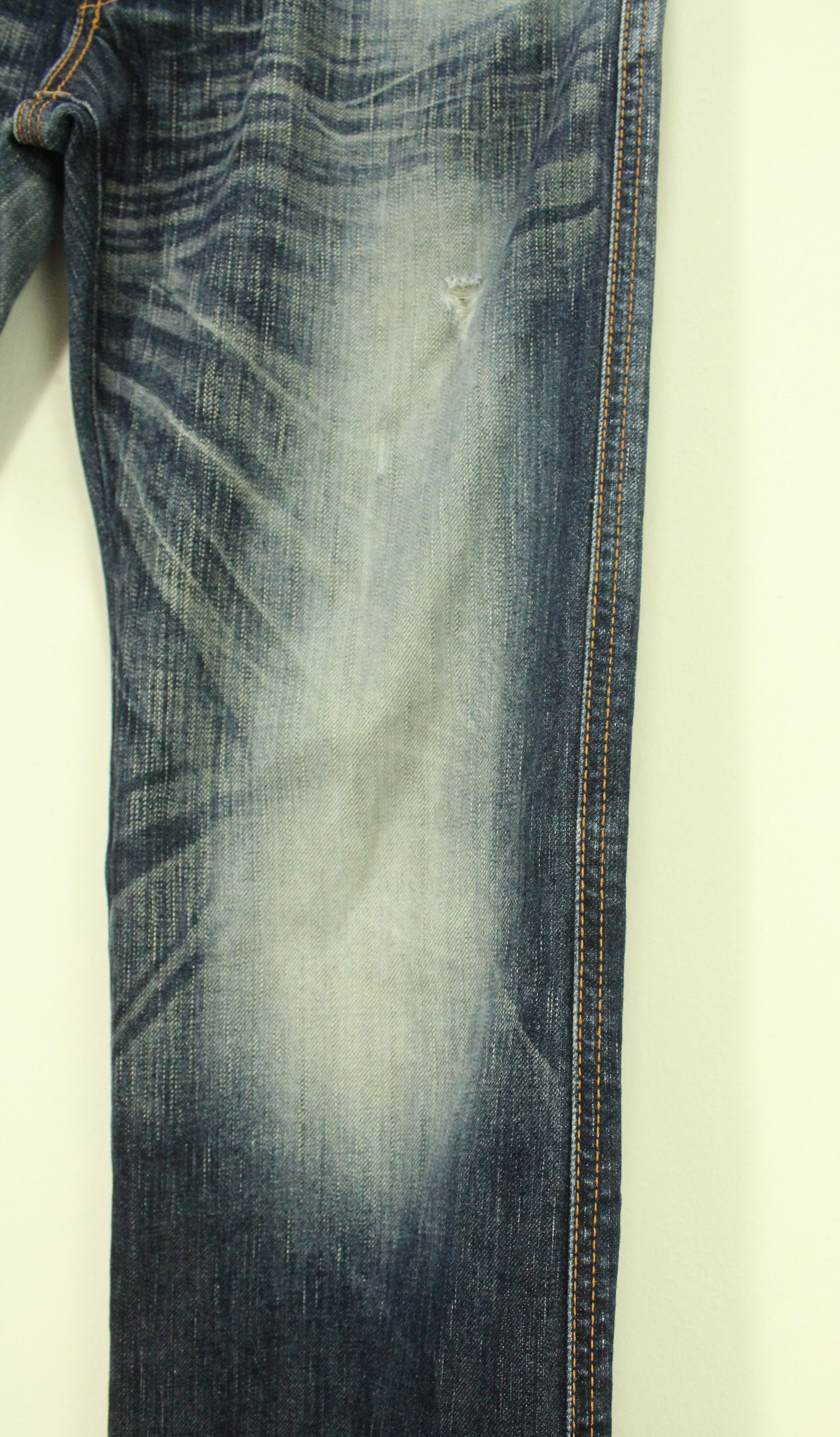 Edwin Flared Distressed EDWIN Denim Cowboy Bootcut Size US 30 / EU 46 - 5 Thumbnail