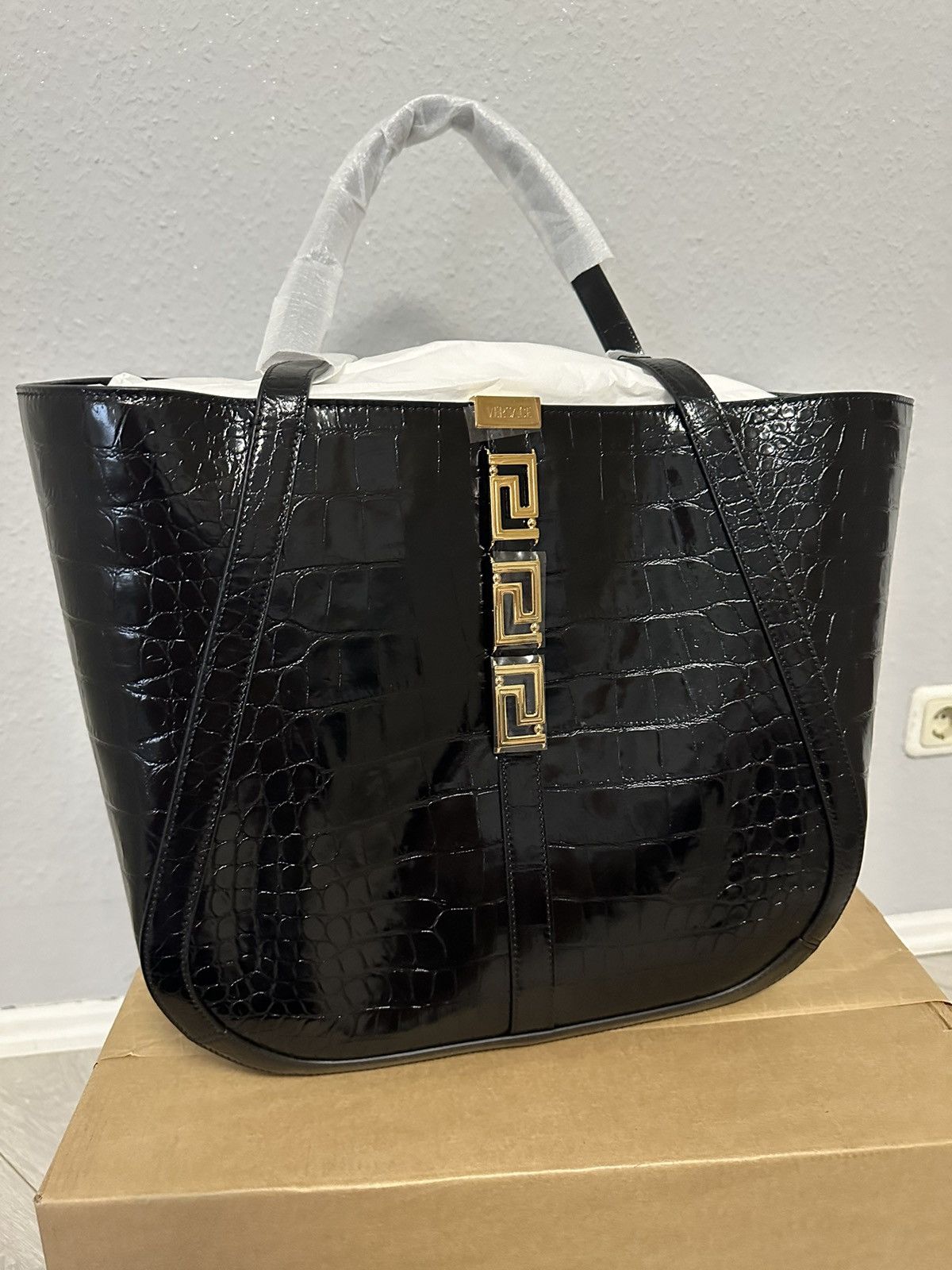 Versace Versace leather tote Size ONE SIZE - 1 Thumbnail