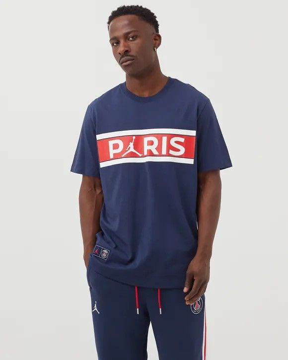 Nike Nike Air Jordan Paris Print Short Sleeve T-shirt Mens Medium Size US M / EU 48-50 / 2 - 1 Thumbnail