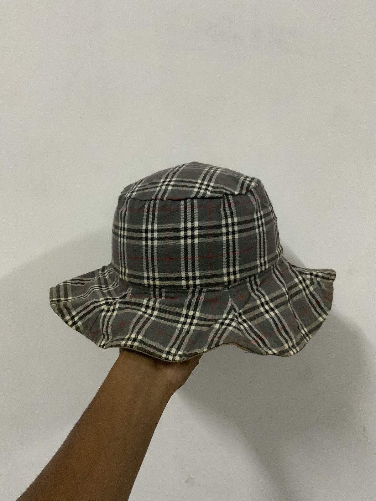 If Six Was Nine Reversible PlaidMulticolor inspired by Burberry’s Hat Size ONE SIZE - 1 Thumbnail
