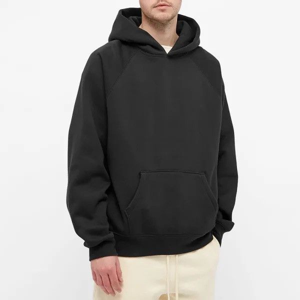 Fear of God SS21 Fear of God Essentials Pull-Over Hoodie Black Size M Size US M / EU 48-50 / 2 - 16 Thumbnail