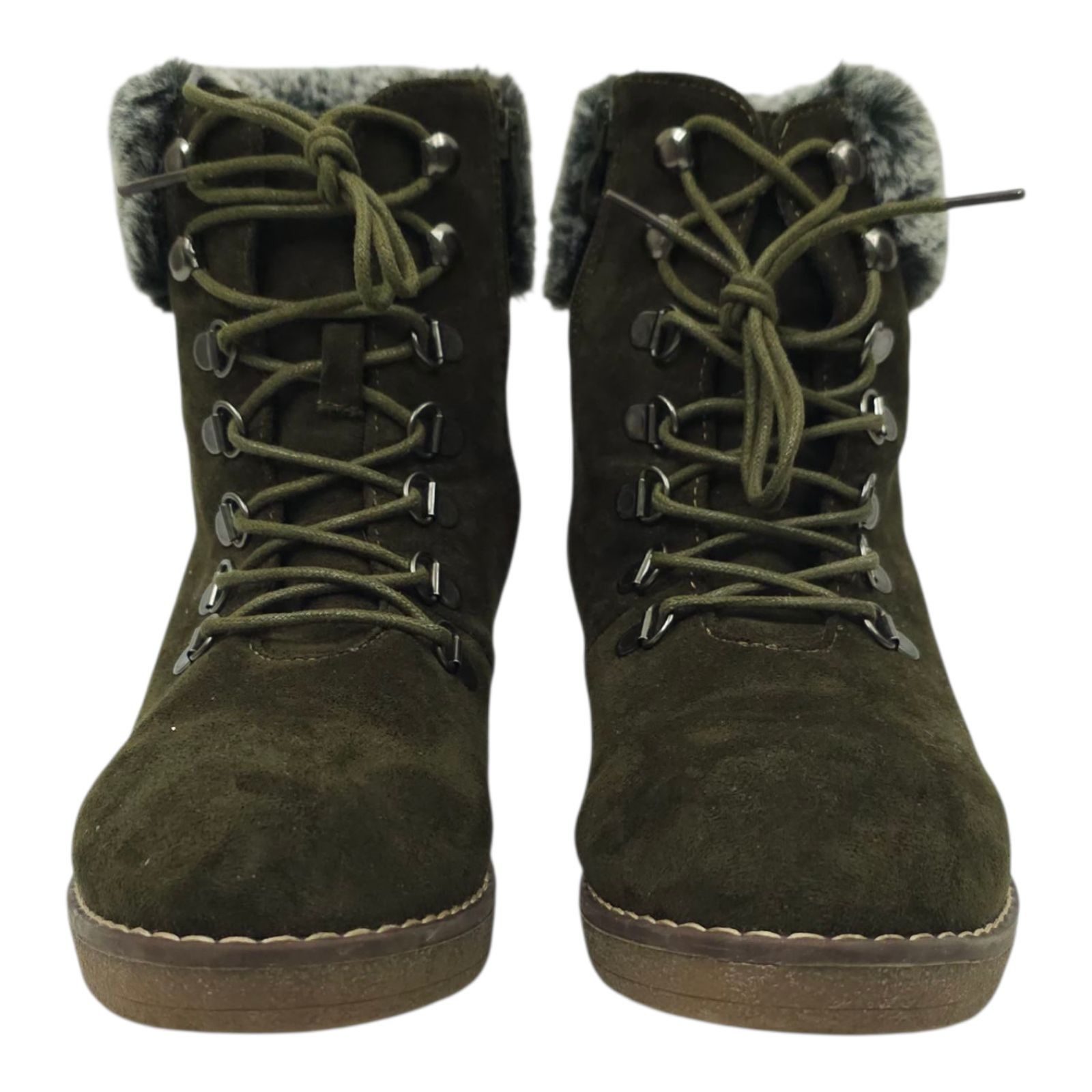 Other Boutique By Corkys Fox Bay Ankle Boots Womens 9 Green Size US 9 / IT 39 - 3 Thumbnail