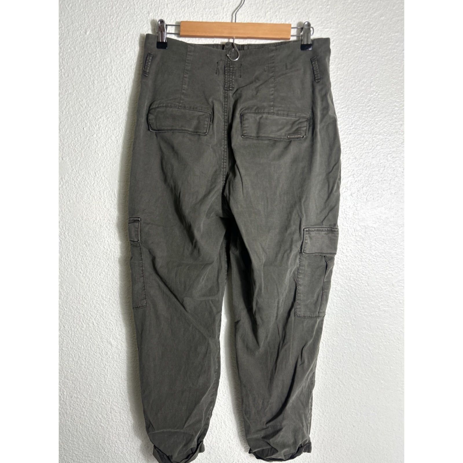 White House Black Market VINTAGE White House Black Market cargo pants Olive 30x24 Size 8 Women Tapered Regular Adult Pants Womens Size 30" / US 8 / IT 44 - 7 Thumbnail