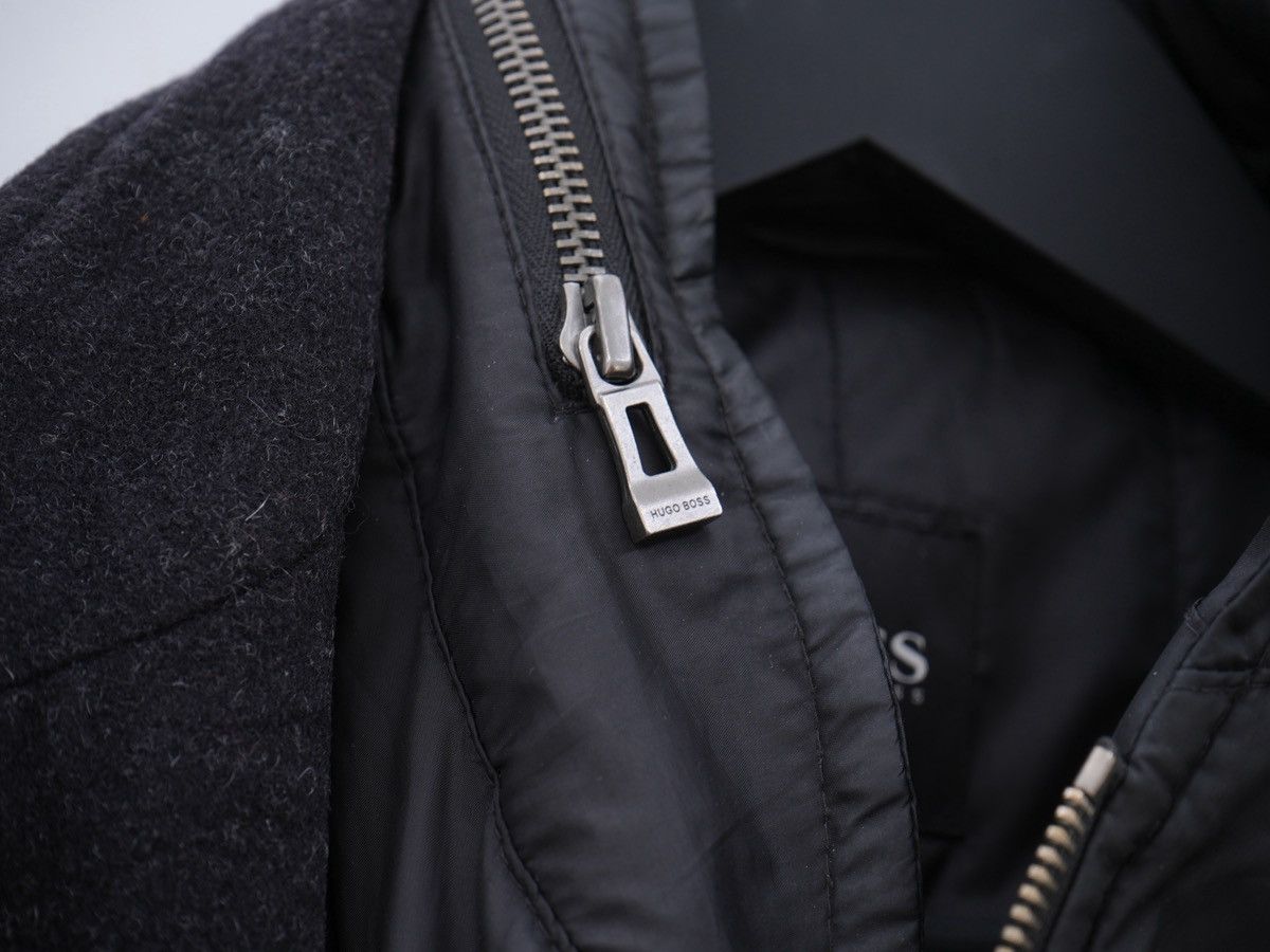 Hugo Boss Hugo Boss Wool & Cashmere Heavy Coat Zip 54 Size US L / EU 52-54 / 3 - 6 Thumbnail