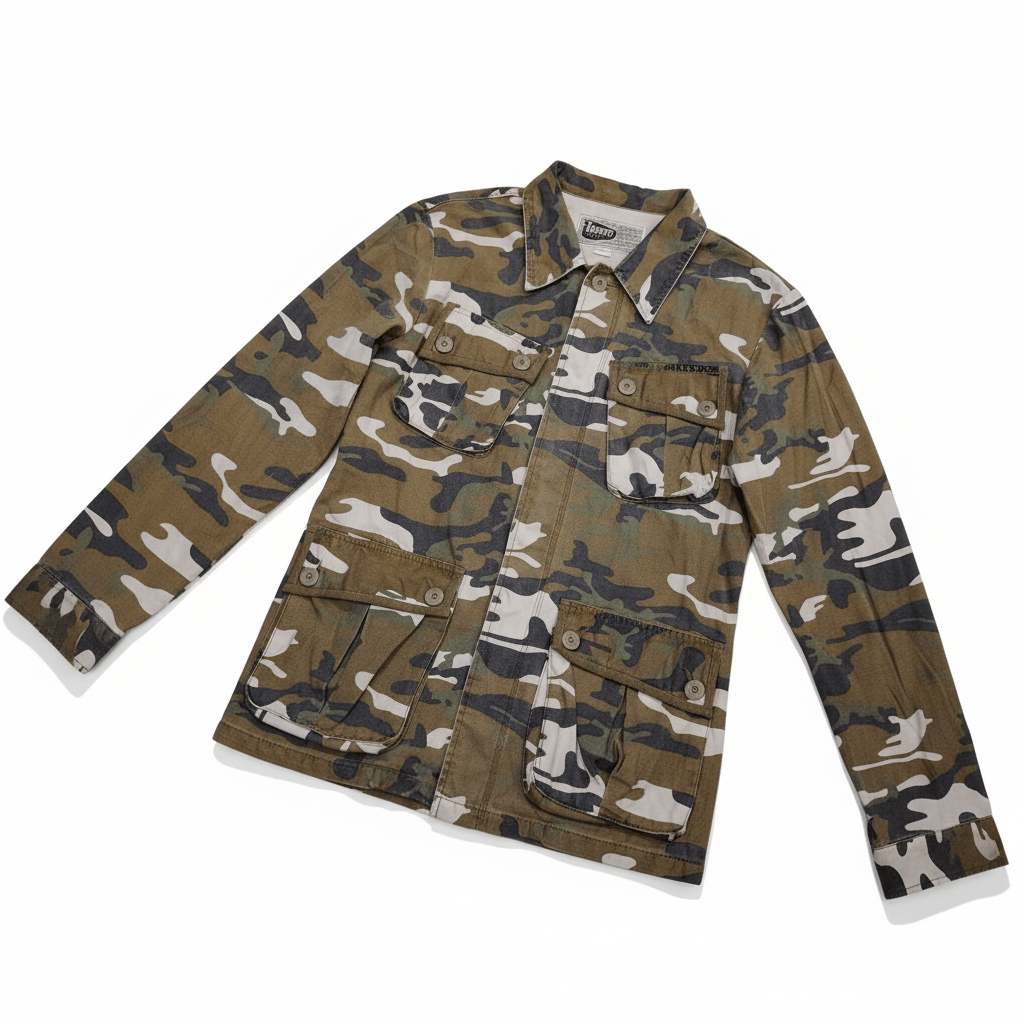 Japanese Brand surplus camouflage jacket Size US L / EU 52-54 / 3 - 4 Thumbnail