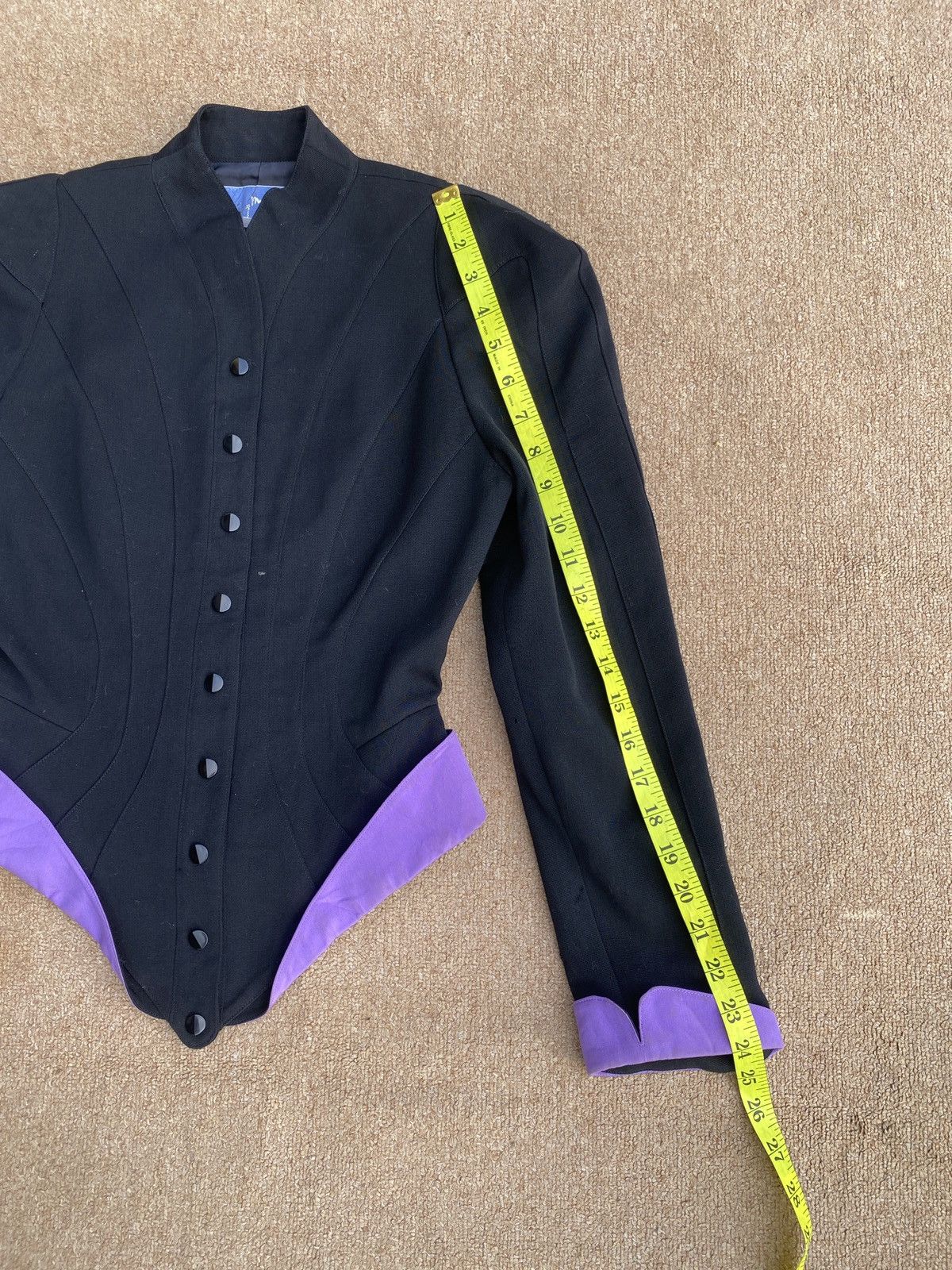 Designer × Thierry Mugler Vintage thiery muggler jacket Size S / US 4 / IT 40 - 9 Thumbnail