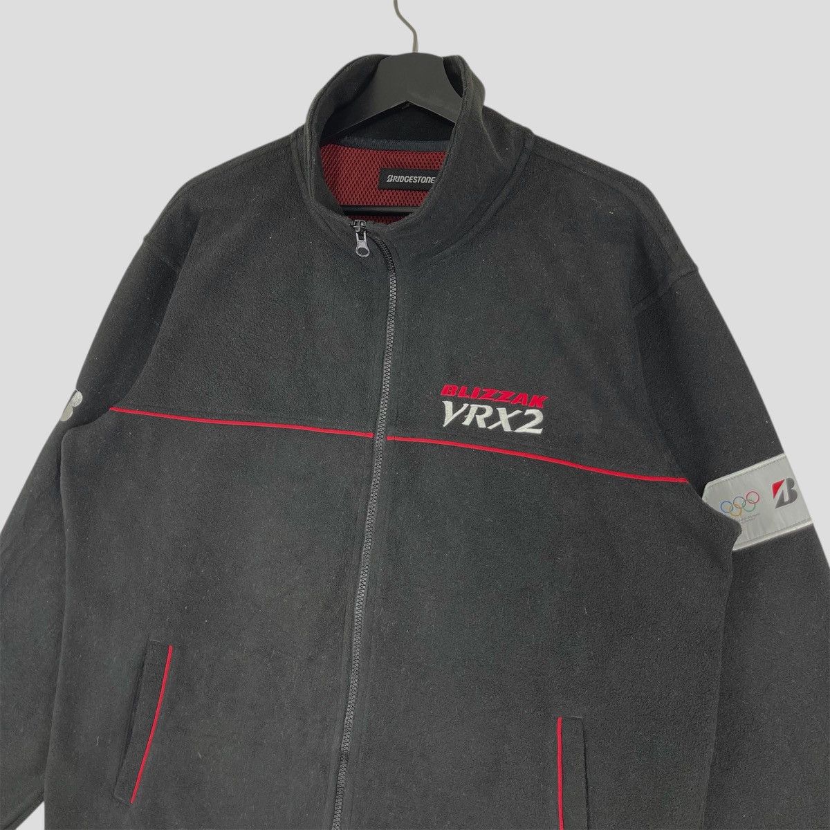 Other Vintage Bridgestone Fleece Jacket Size US L / EU 52-54 / 3 - 3 Thumbnail
