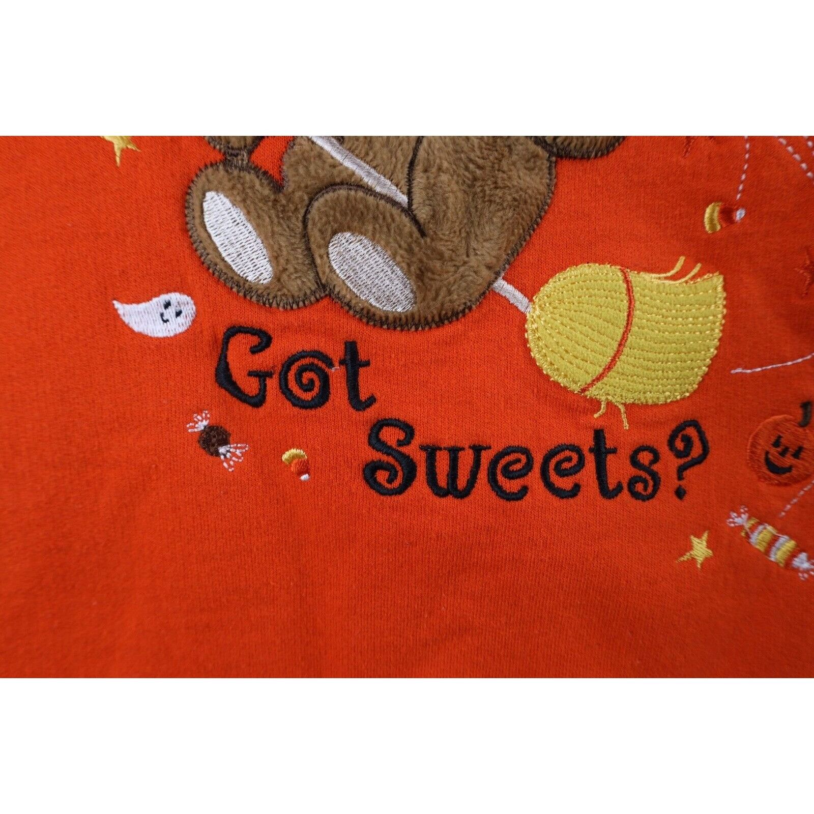 Vintage Vintage 90s Streetwear Halloween Bear Witch Sweatshirt Size L / US 10 / IT 46 - 5 Thumbnail