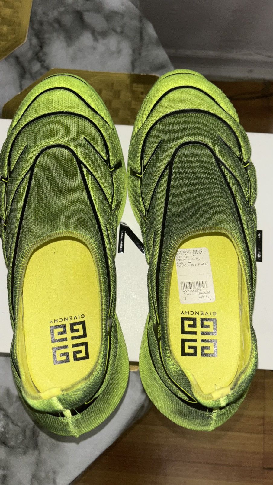 Givenchy GIVENCHY TK-360 Plus Slip On Sneakers Size US 11 / EU 44 - 5 Thumbnail