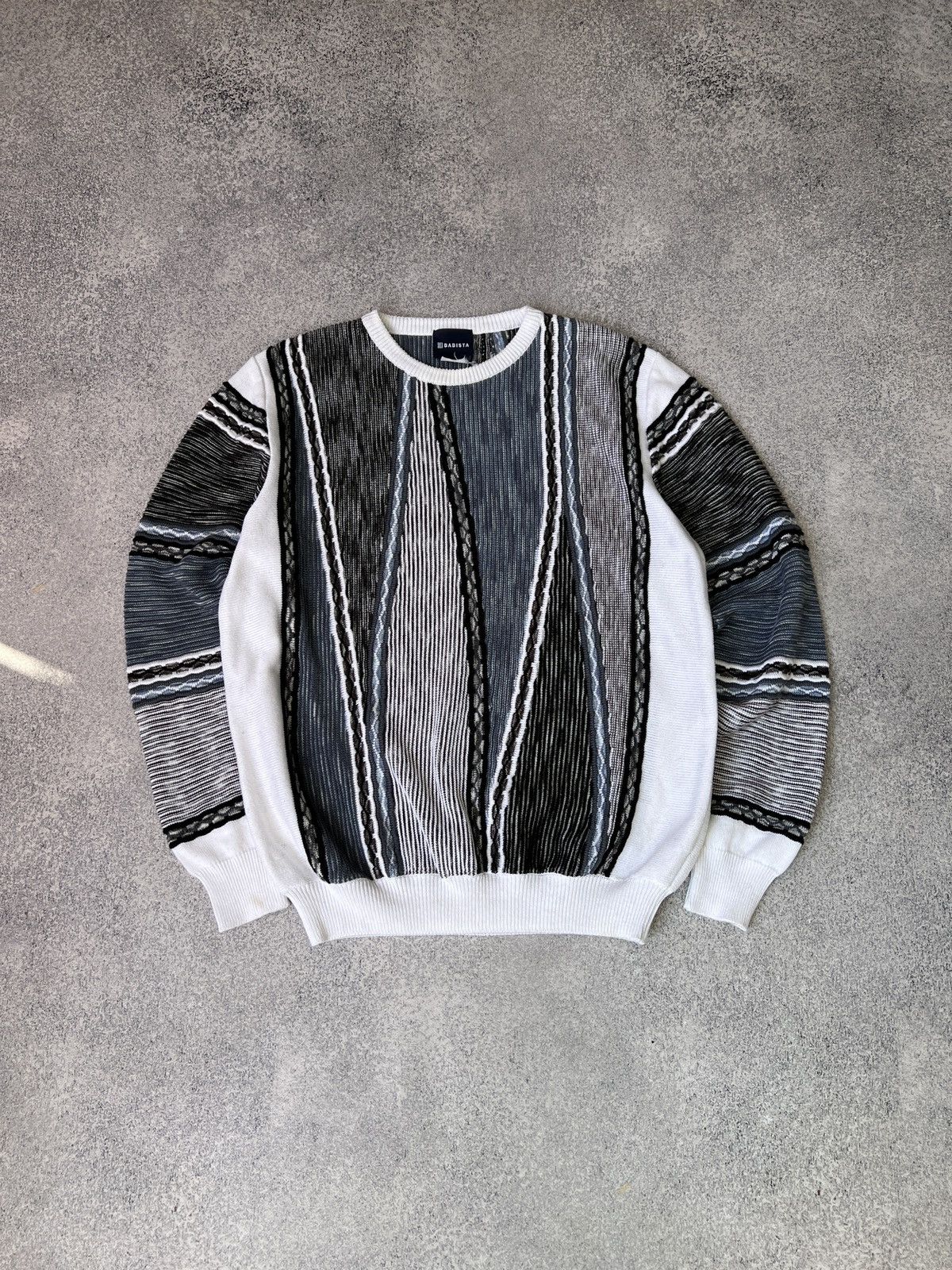 Designer × Vintage Vintage Y2k Diesel Style Archival Pullover Size US L / EU 52-54 / 3 - 4 Thumbnail