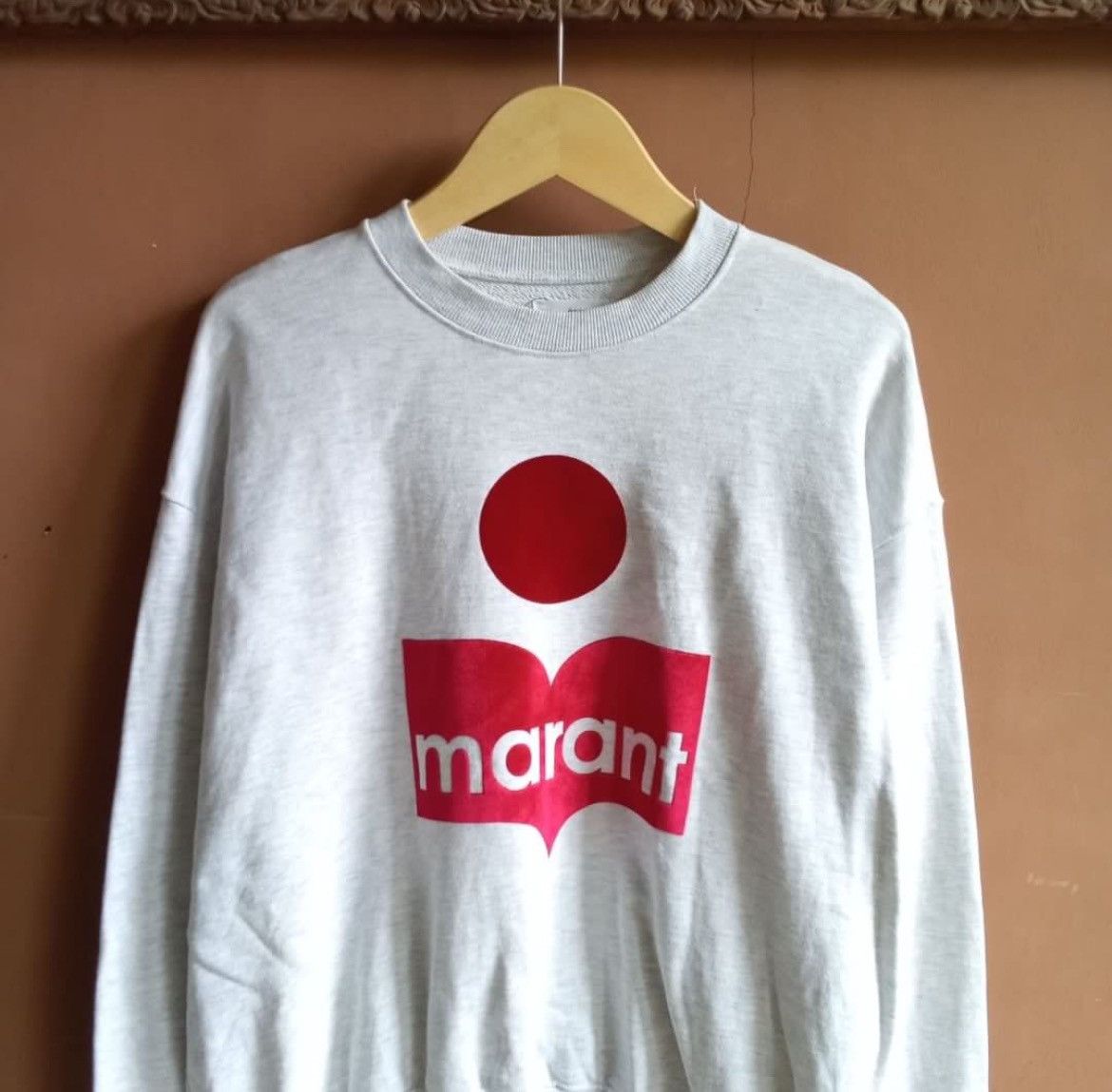 Isabel Marant × Isabel Marant Etoile Isabel Marant Big Basic Logo Sweathirt Size US M / EU 48-50 / 2 - 2 Thumbnail