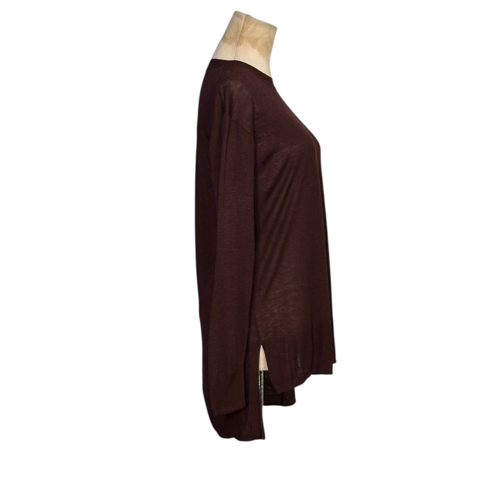 H&M H&M brown long sleeves hi low sweater size XS Size XS / US 0-2 / IT 36-38 - 11 Thumbnail