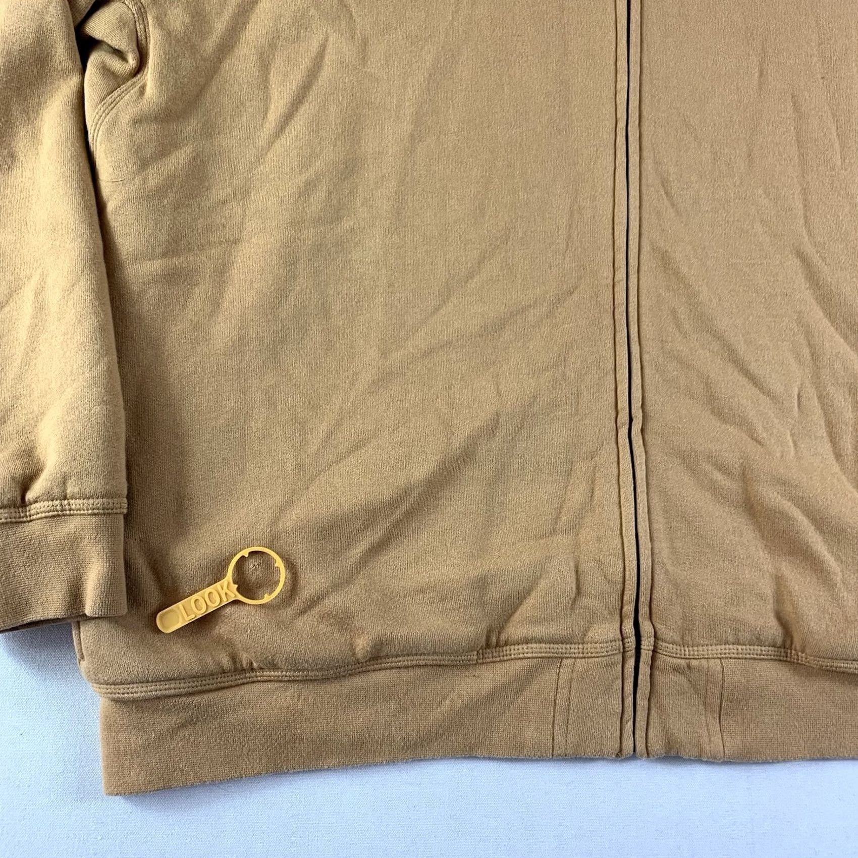 Vintage LL Bean Katahdin Iron Works Sweater Jacket Mens XL Tall Beige Camel Sherpa Lined Full Zip Workwear Size US XL / EU 56 / 4 - 5 Thumbnail