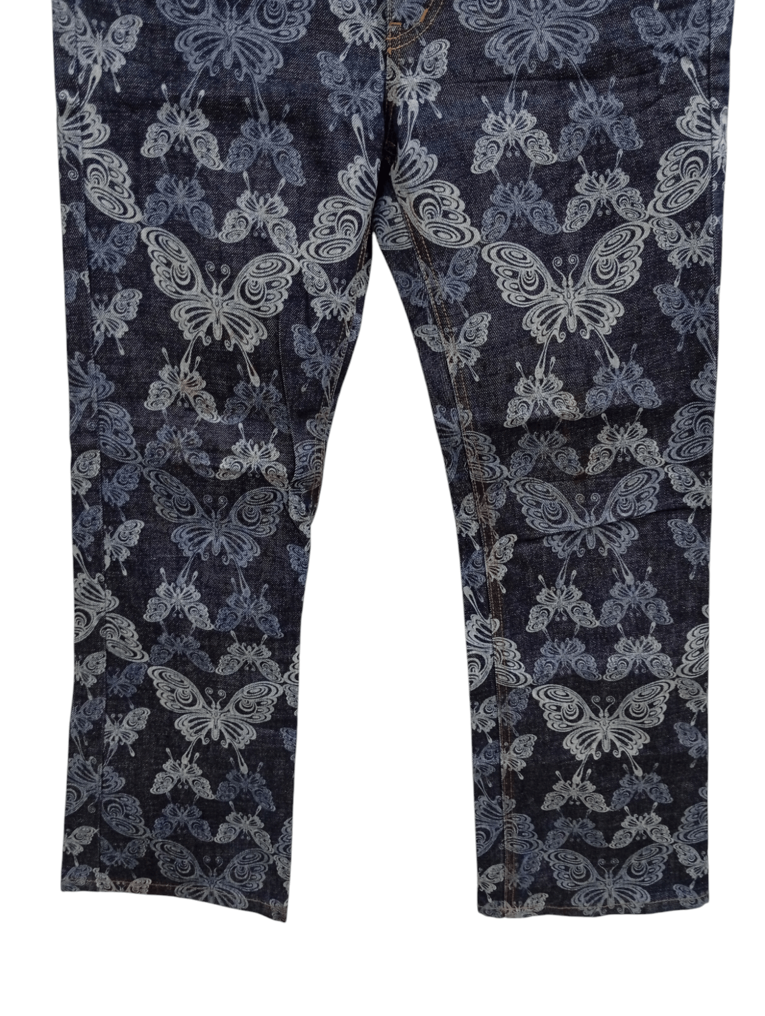 Japanese Brand × Vintage 🔥🔥Ozone Community Full Print Butterfly Motif Pants Jeans Size US 28 / EU 44 - 5 Thumbnail