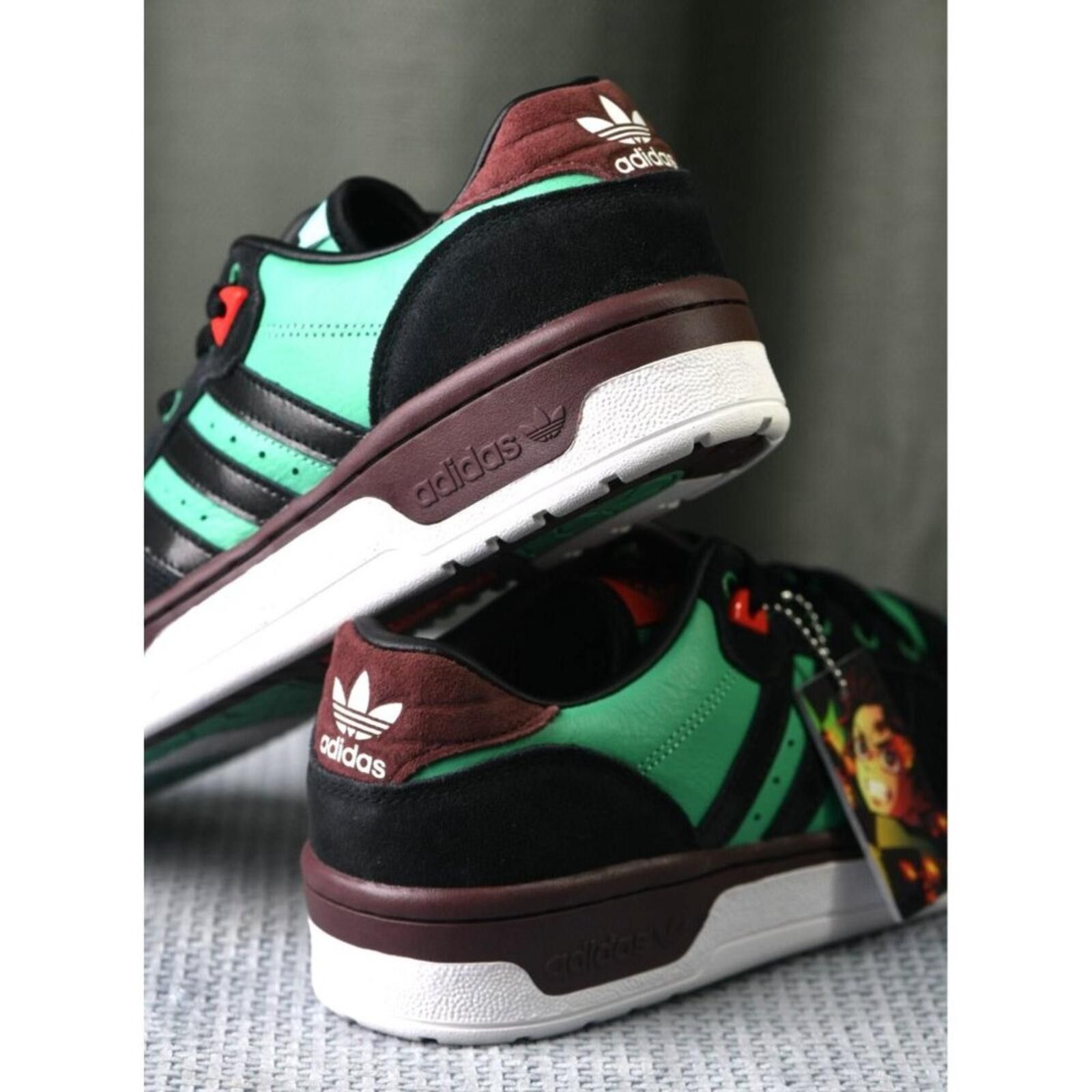 Adidas Demon Slayer x adidas Rivalry Low “Tanjiro” | JI3312 Size US 8.5 / EU 41-42 - 10 Thumbnail