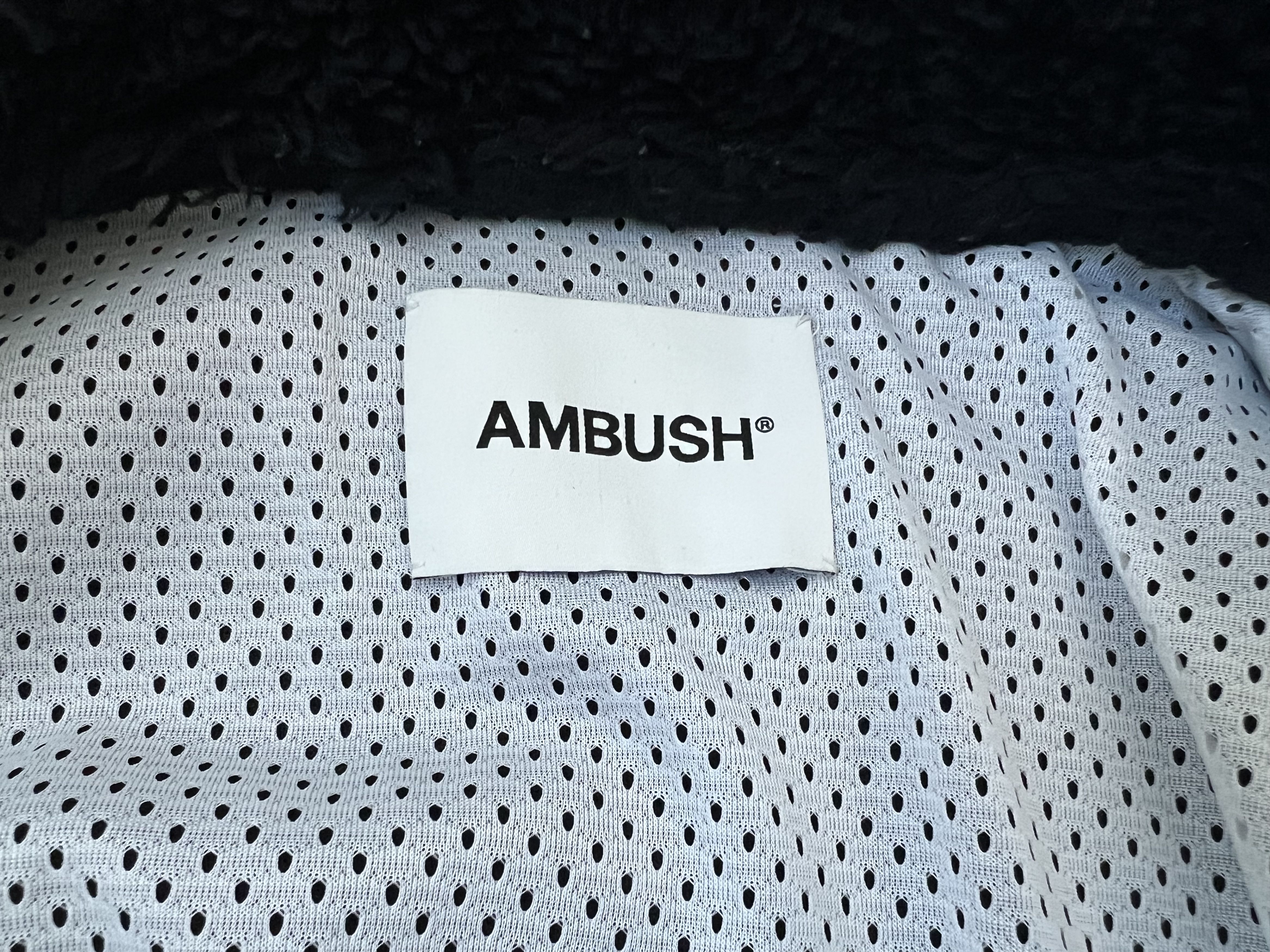 Ambush Design Ambush Fleece Jacket Panel Zip Made in Japan Size 3 Size US L / EU 52-54 / 3 - 5 Thumbnail