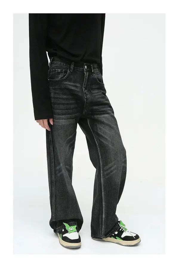 Japanese Brand Kihara x Ayako Vintage Washed Black Casual Jeans Size US 32 / EU 48 - 5 Thumbnail