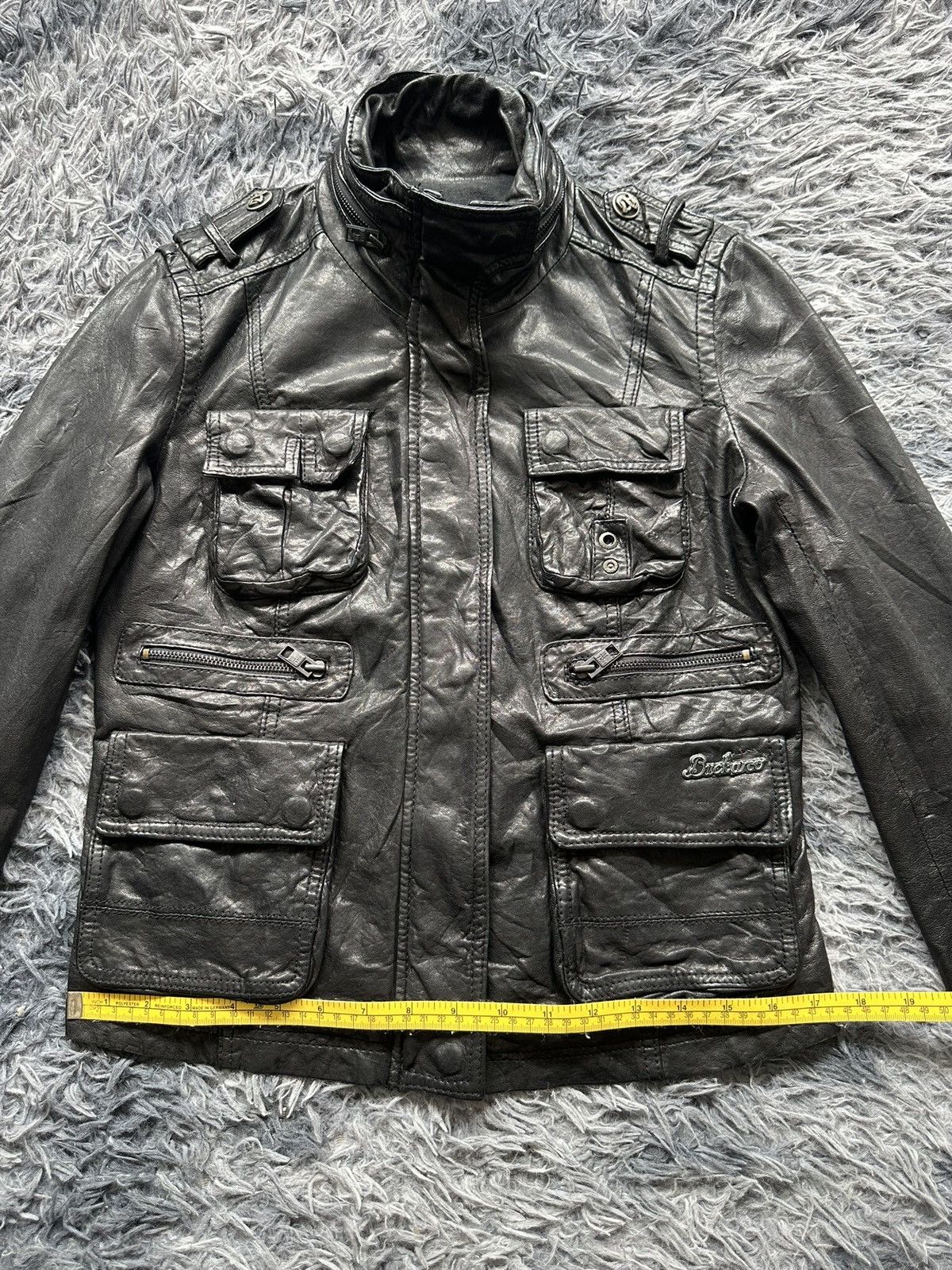 BUCKAROO 🔥Grail🔥 AW10 Buckaroo sheepskin leather jacket Size US M / EU 48-50 / 2 - 17 Thumbnail