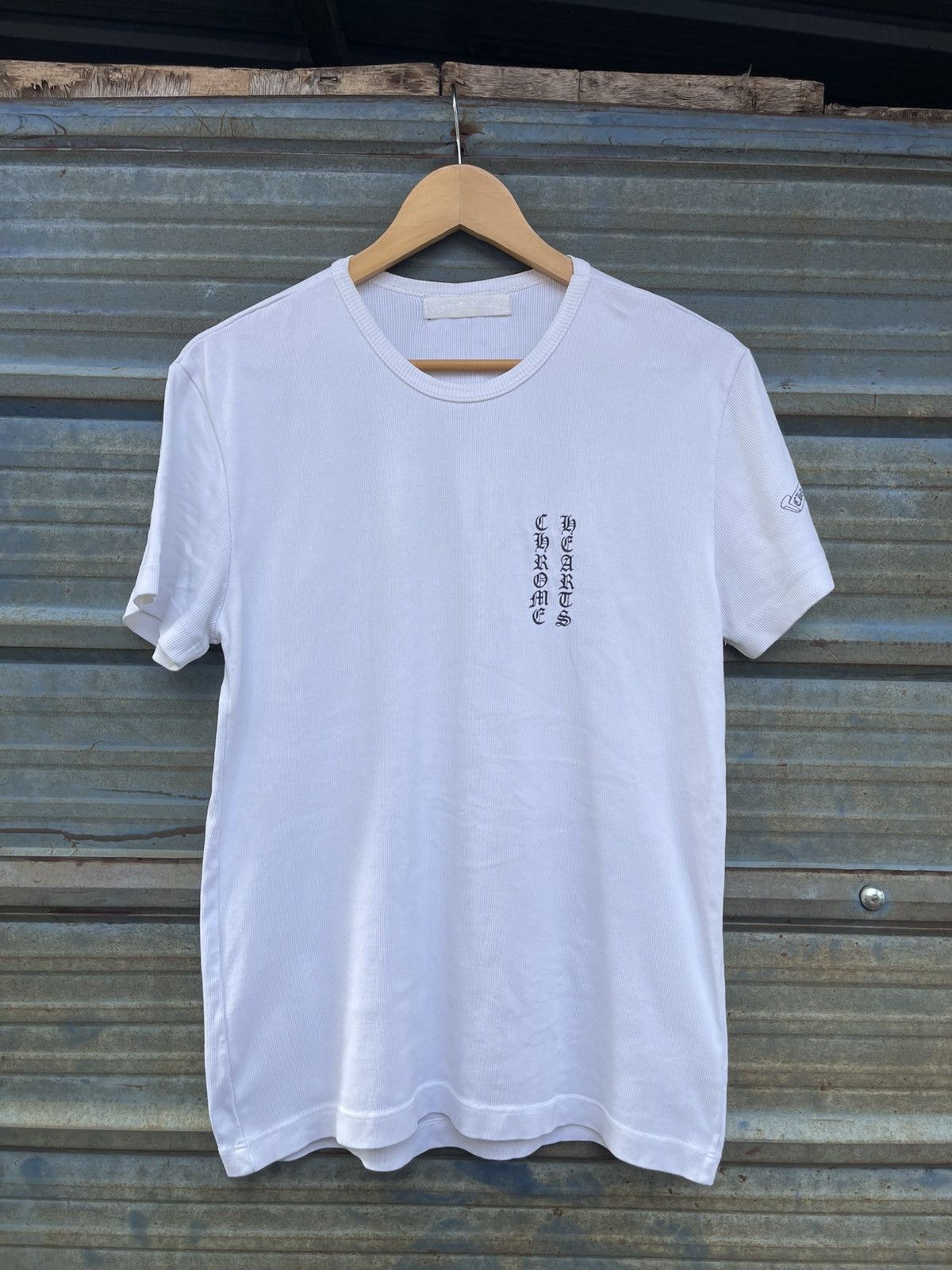 Chrome Hearts Chrome Hearts Scroll Thermal Rare Exclusive T Shirt Size US M / EU 48-50 / 2 - 2 Thumbnail