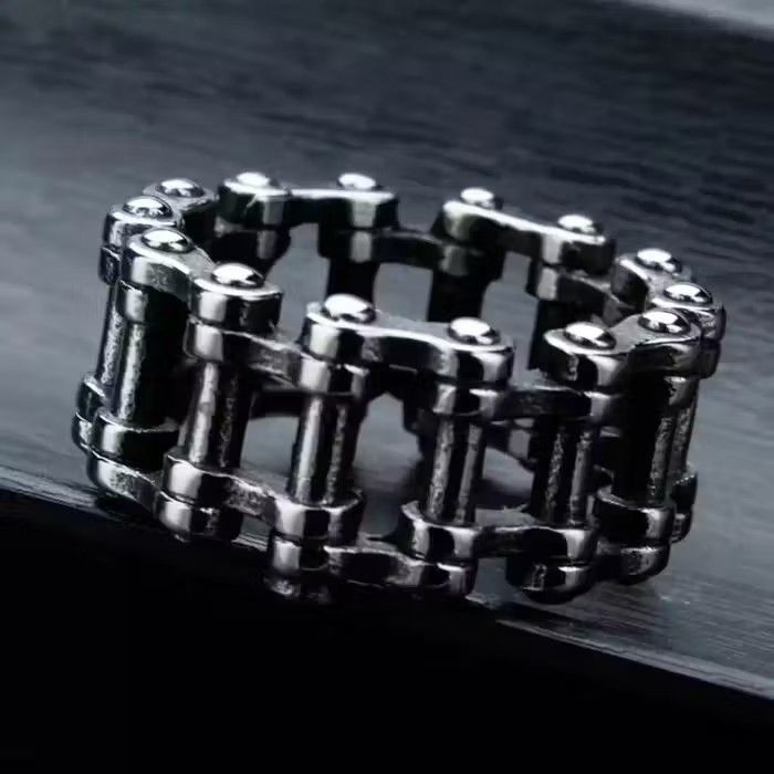 Jewelry Vintage Bicycle Chain Ring Size ONE SIZE - 5 Thumbnail