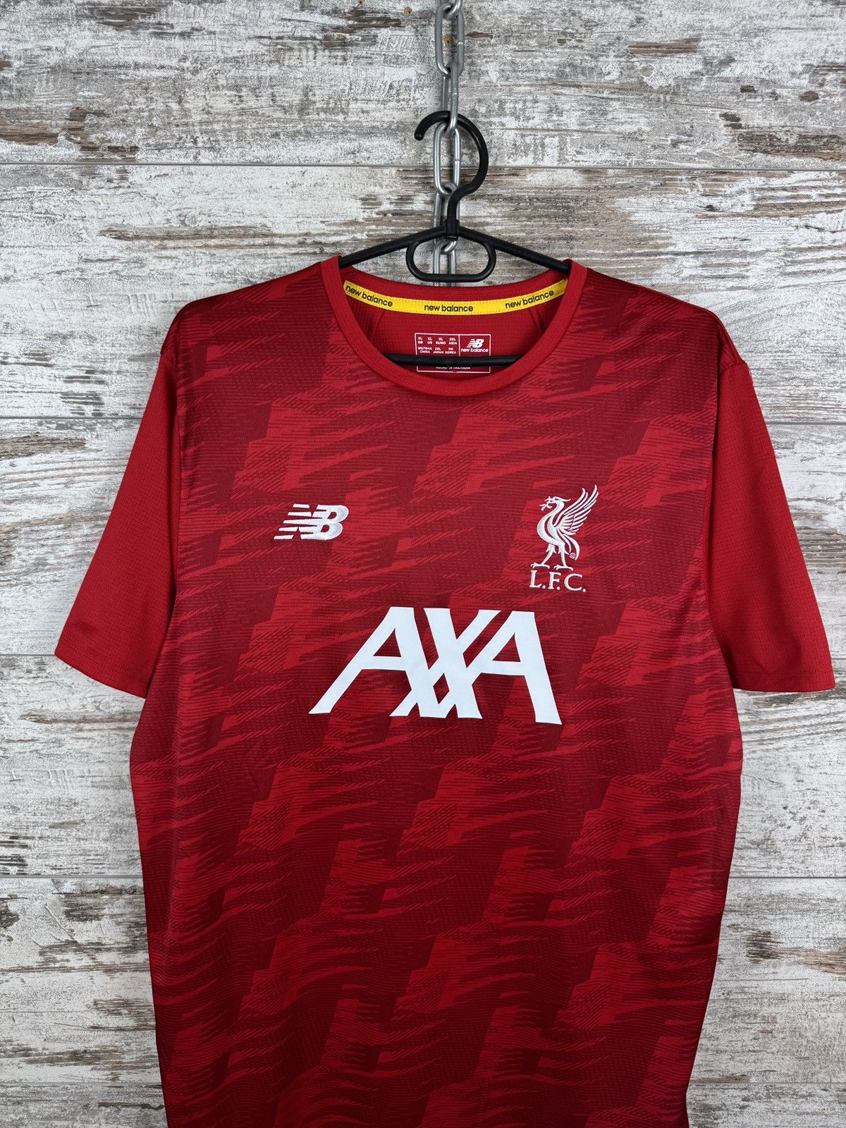 New Balance × Vintage Mens Vintage New Balance Liverpool FC T-shirt soccer jersey Size US XL / EU 56 / 4 - 3 Thumbnail
