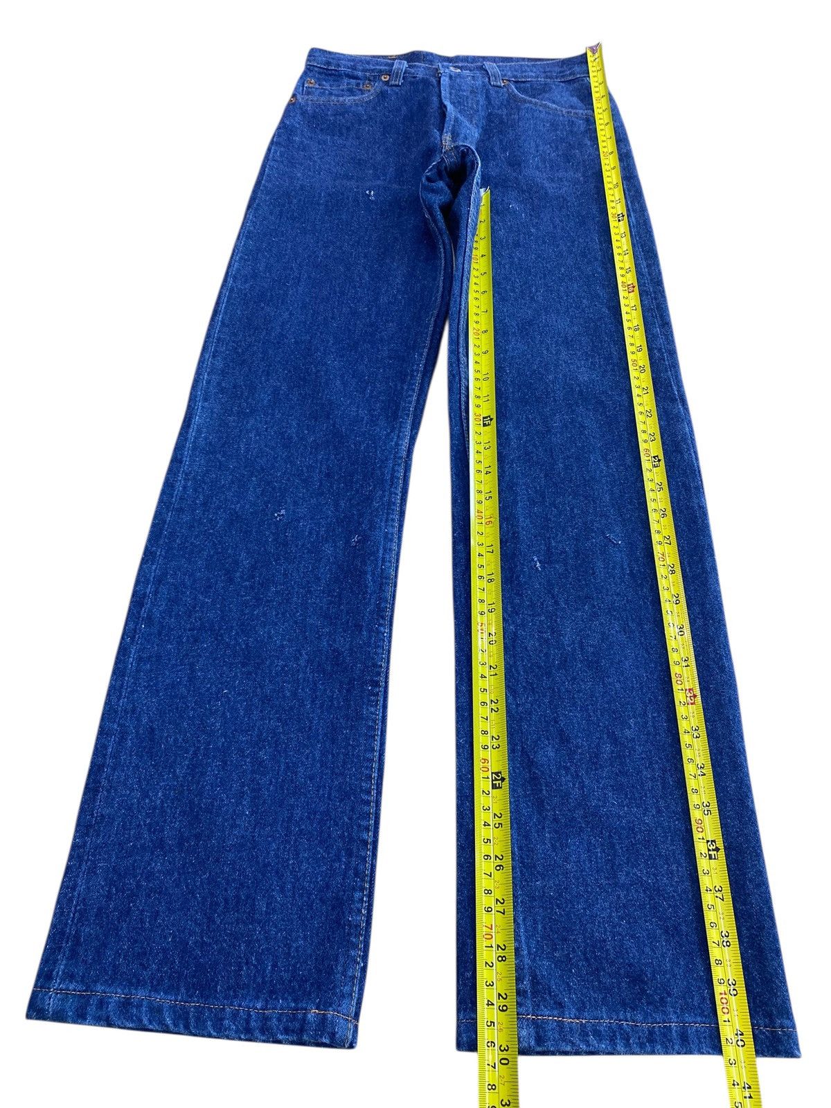 Levi's Levi’s Vintage Dark Blue Wash Style Straight Cut Jeans Size US 26 / EU 42 - 7 Thumbnail