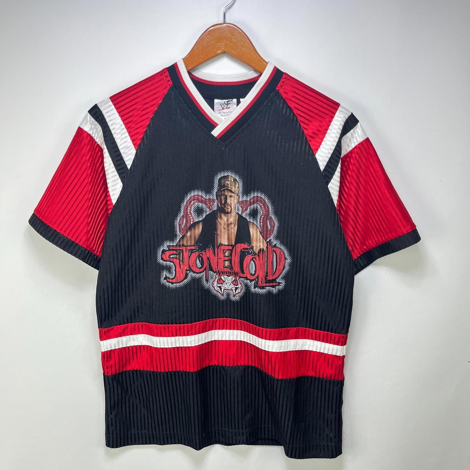 Designer Vintage 90s Stone Cold Steve Austin WWF Shirt Youth Large Size ONE SIZE - 1 Thumbnail