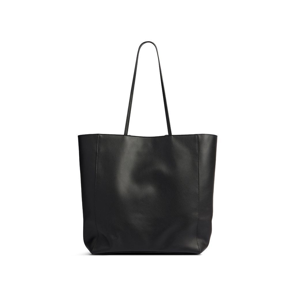 Balenciaga o1in1g0326 Size: OS / Hourglass Soft Medium Tote Bag Black Size ONE SIZE - 4 Thumbnail