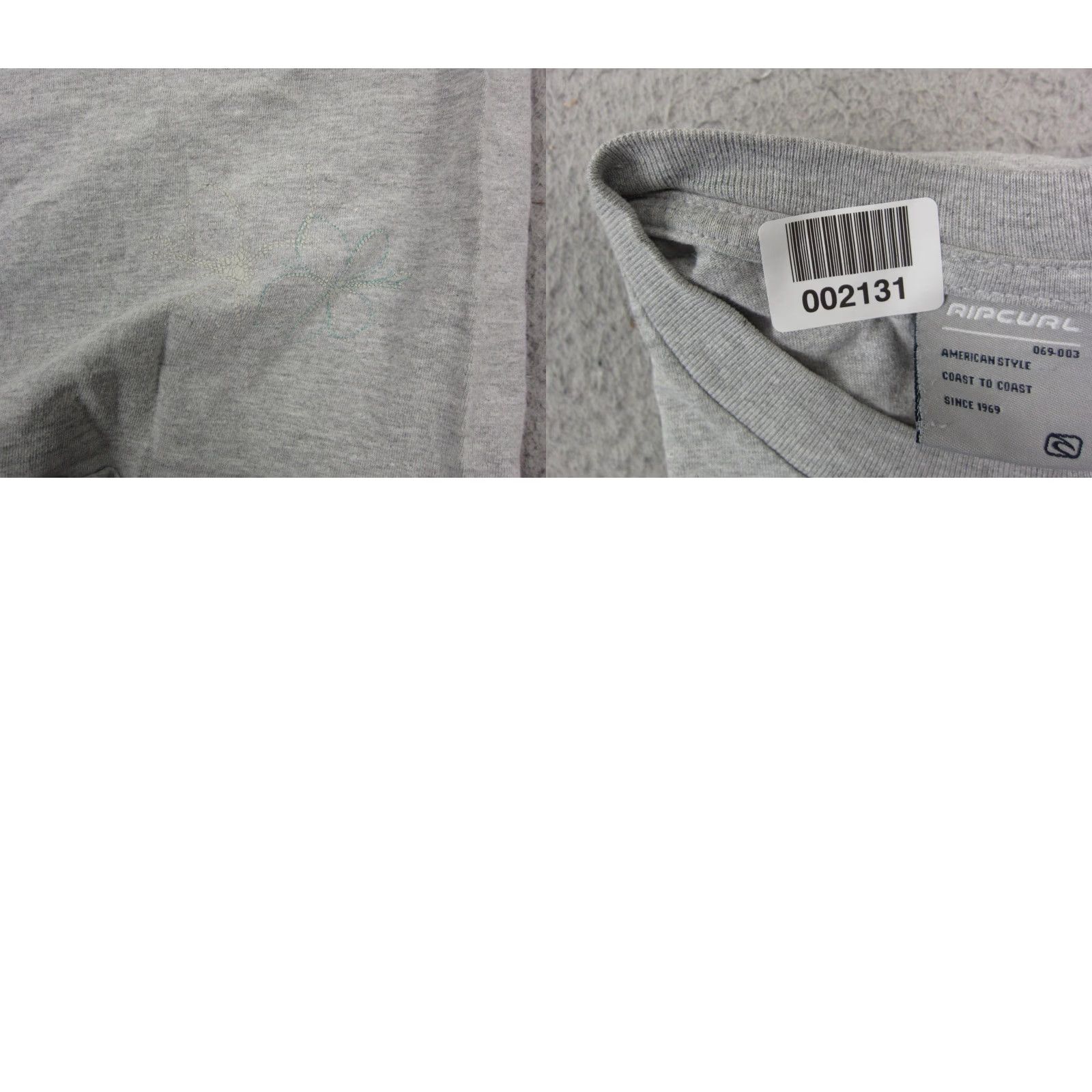 Rip Curl VINTAGE Rip Curl Shirt Womens S Gray Pipeline Masters Vans Surfing Y2K Womens Shirt Gray Rip Curl VINTAGE Size S / US 4 / IT 40 - 11 Thumbnail