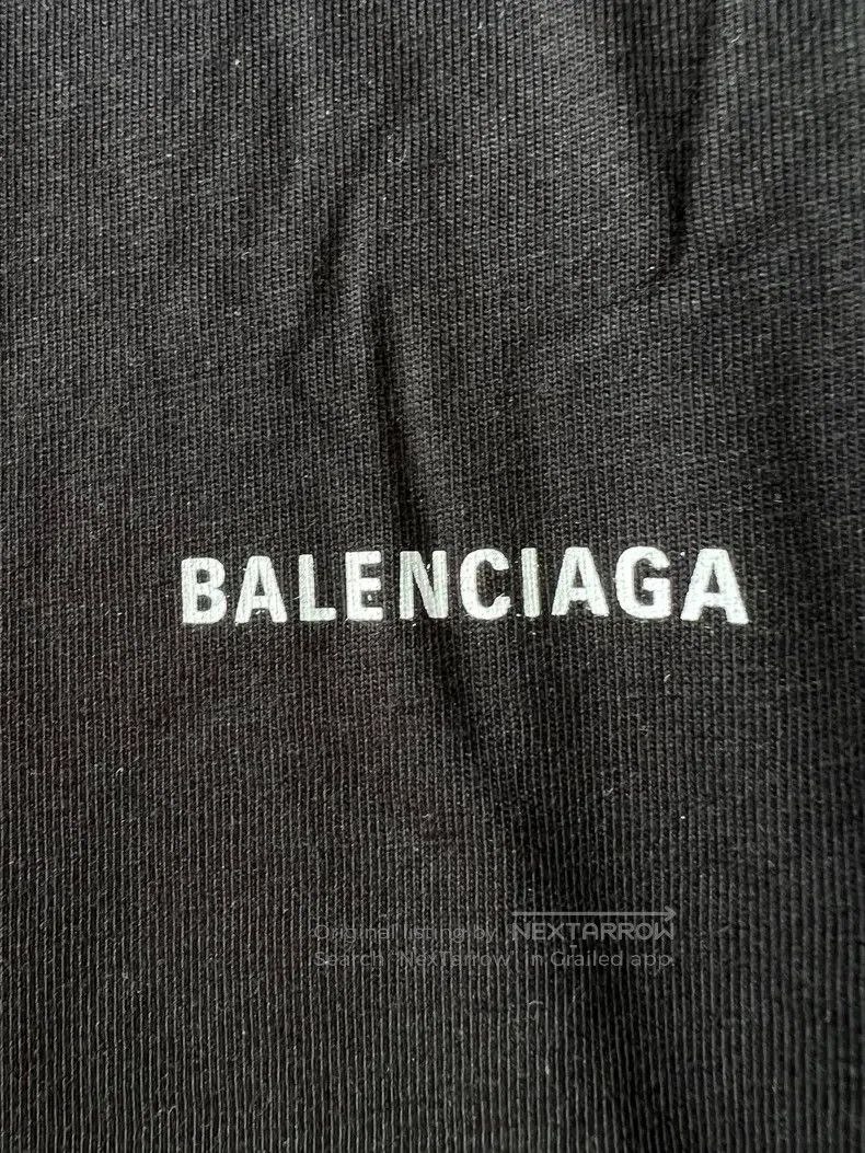 Balenciaga Balenciaga Classic Small Logo Short Sleeve T-Shirt, Size L Size US L / EU 52-54 / 3 - 4 Thumbnail