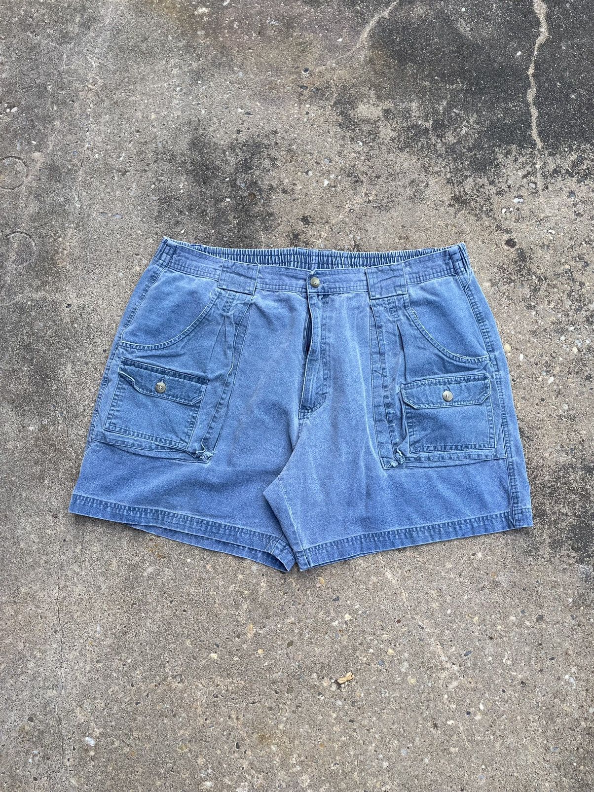 Dickies Vintage Multi Pocket Utility Cargo Shorts CARHARTT Size US 36 / EU 52 - 2 Thumbnail