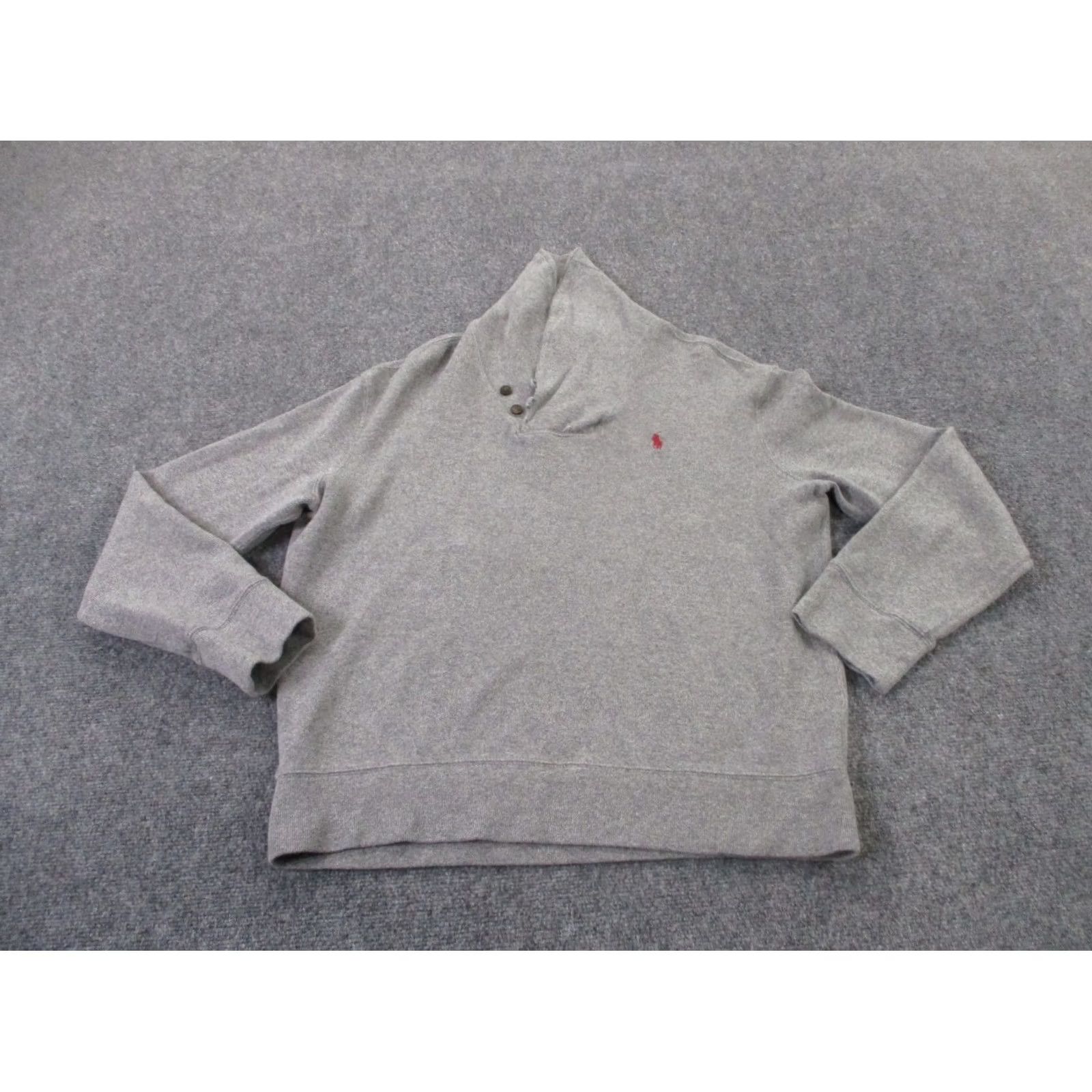Polo Ralph Lauren Polo Ralph Lauren Sweater Men L Pullover Golf Cowl Shawl Neck Pony Preppy Shirt Size US L / EU 52-54 / 3 - 2 Thumbnail