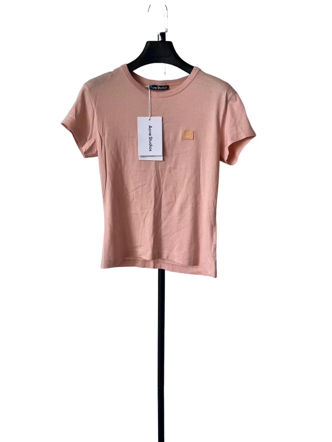 Acne Studios Acne Studios Face Patch Pink T-Shirt Size S Size US S / EU 44-46 / 1 - 1 Thumbnail