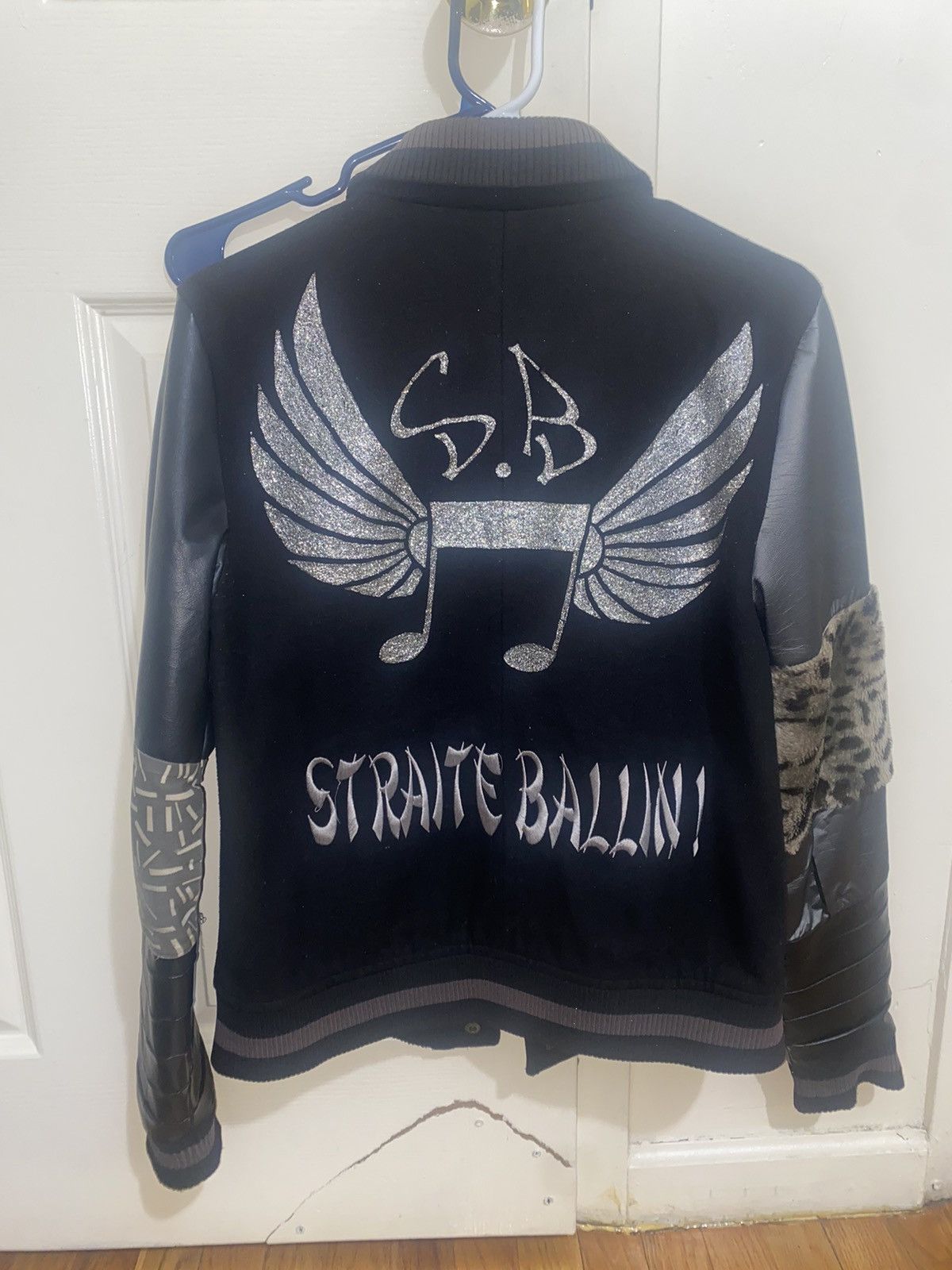 Black Label Mg Black Label Varsity Style Jacket Size US S / EU 44-46 / 1 - 2 Thumbnail