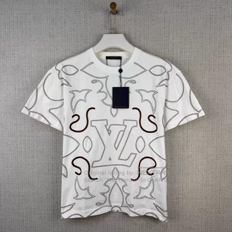 Louis Vuitton Louis Vuitton FW24 Three-flower Logo monogram embroidered Size US M / EU 48-50 / 2 - 1 Thumbnail