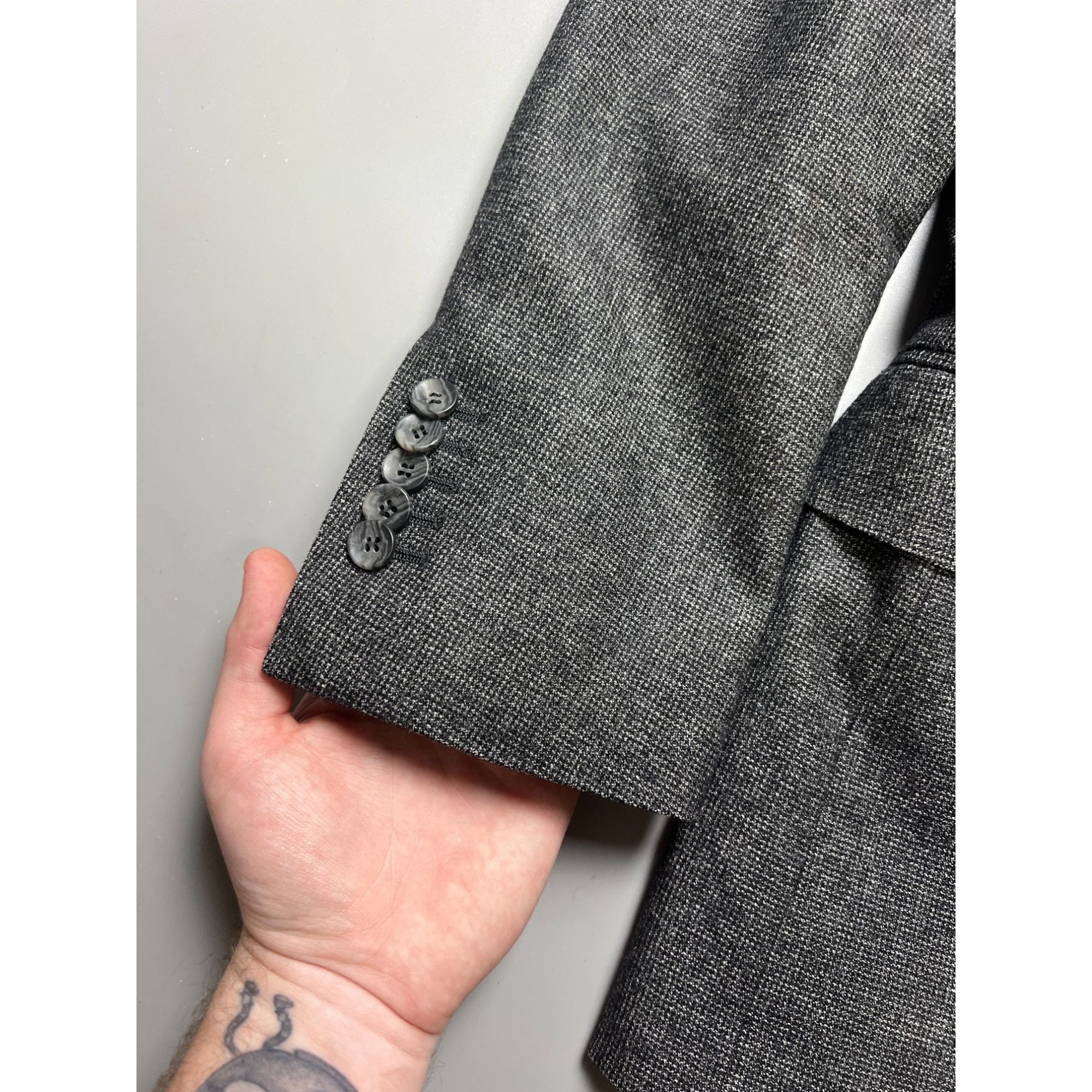 Suitsupply Suit & Supply Blazer And Gilet Wool Suit (Y1031) Size 48R - 6 Thumbnail