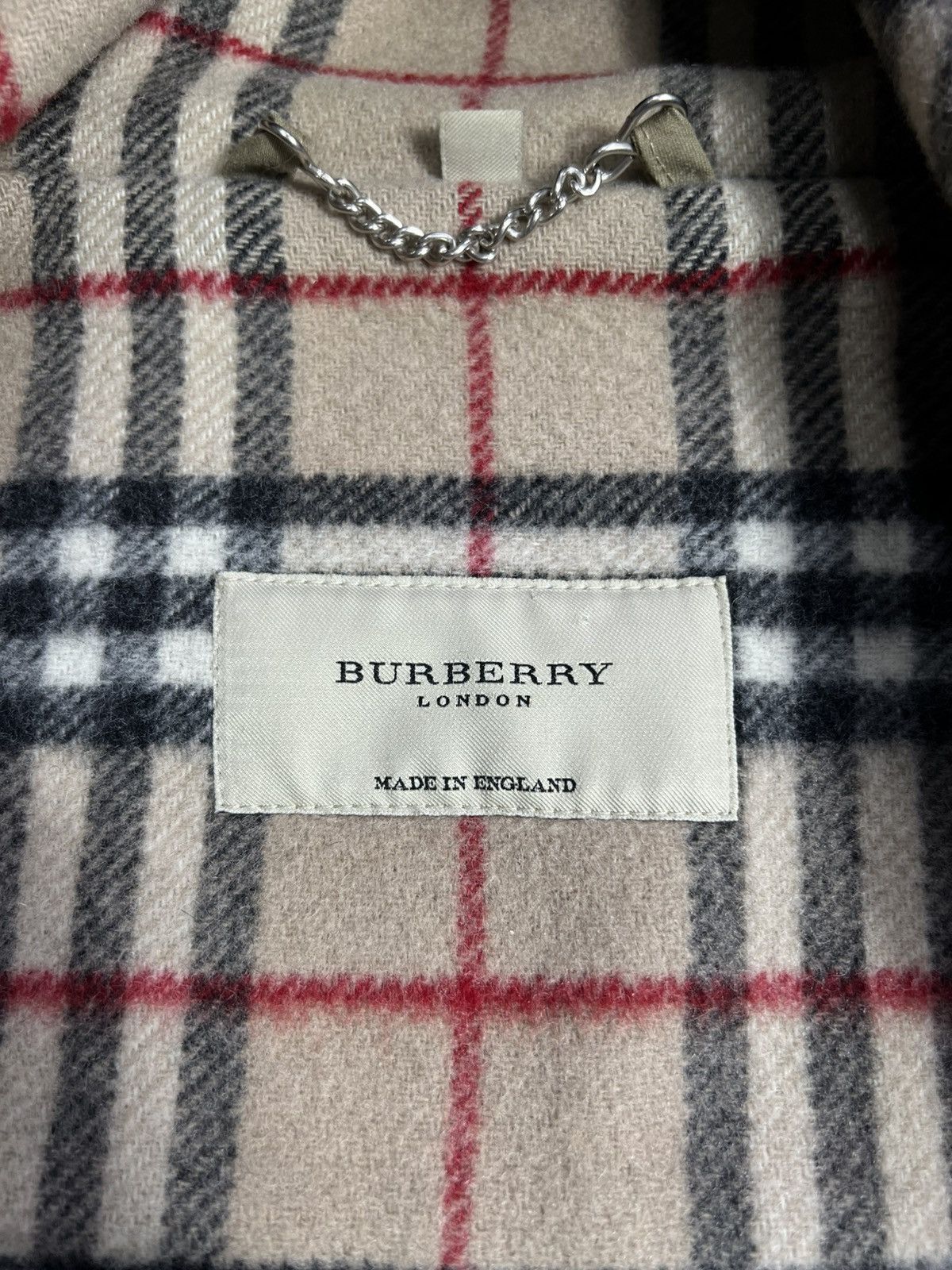 Burberry Vintage Burberry Wool Coat Luxury Old Money London Size US L / EU 52-54 / 3 - 6 Thumbnail