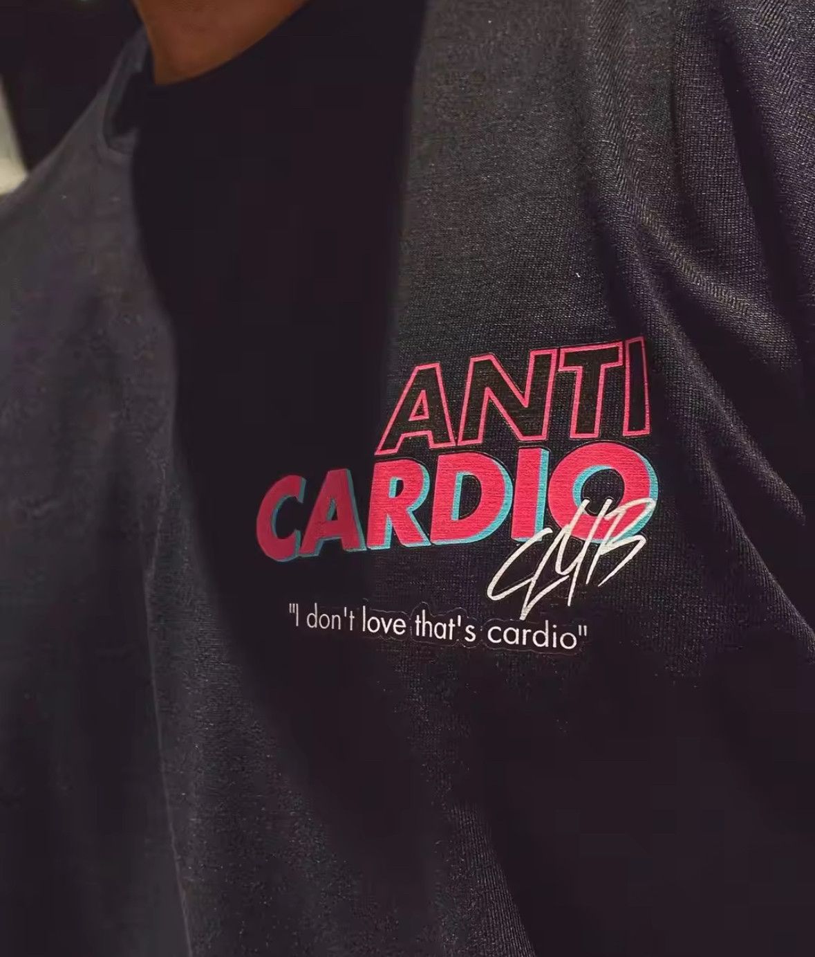 Other Streetwear Y2K Gym Love Cardio Short Sleeve T-Shirt Size US L / EU 52-54 / 3 - 4 Thumbnail