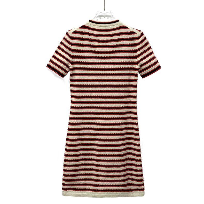 Louis Vuitton Louis Vuitton Color-block striped sheepwool semi-zipped cr Size M / US 6-8 / IT 42-44 - 2 Thumbnail