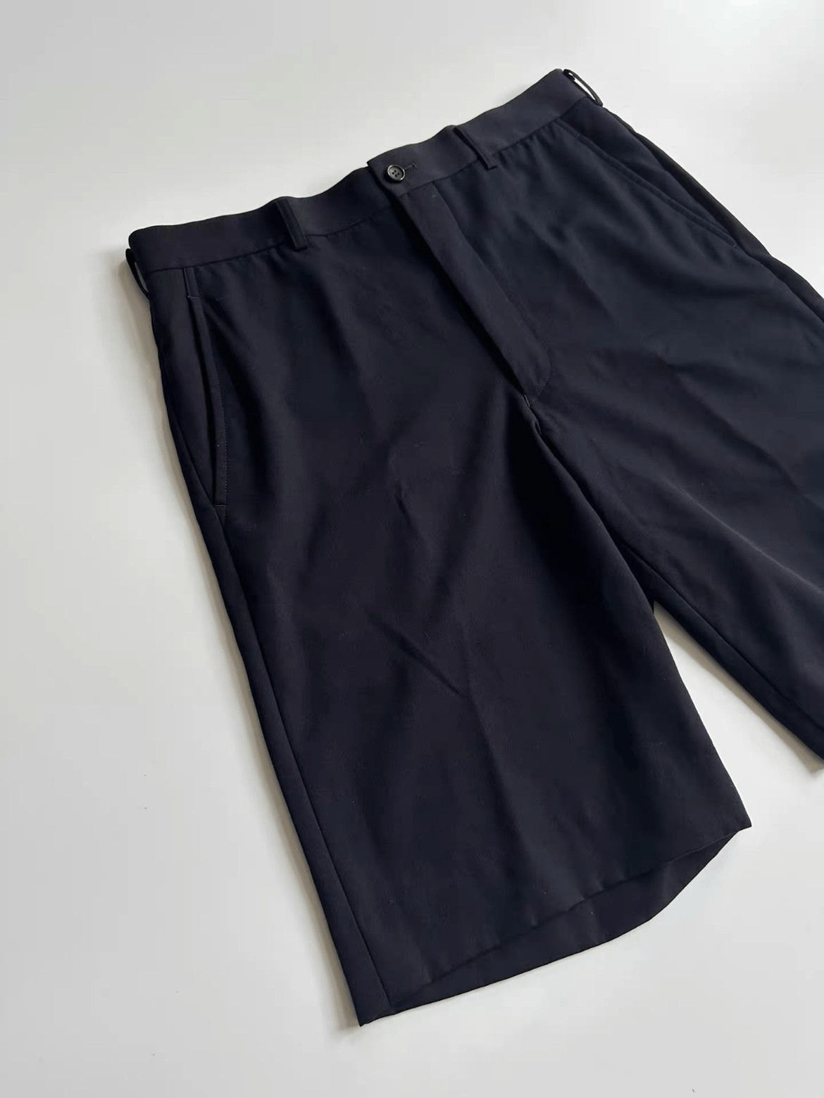 Comme des Garcons Homme Plus Sz M Comme Des Garcons Homme Plus Wool Shorts-2508 Size US 30 / EU 46 - 2 Thumbnail