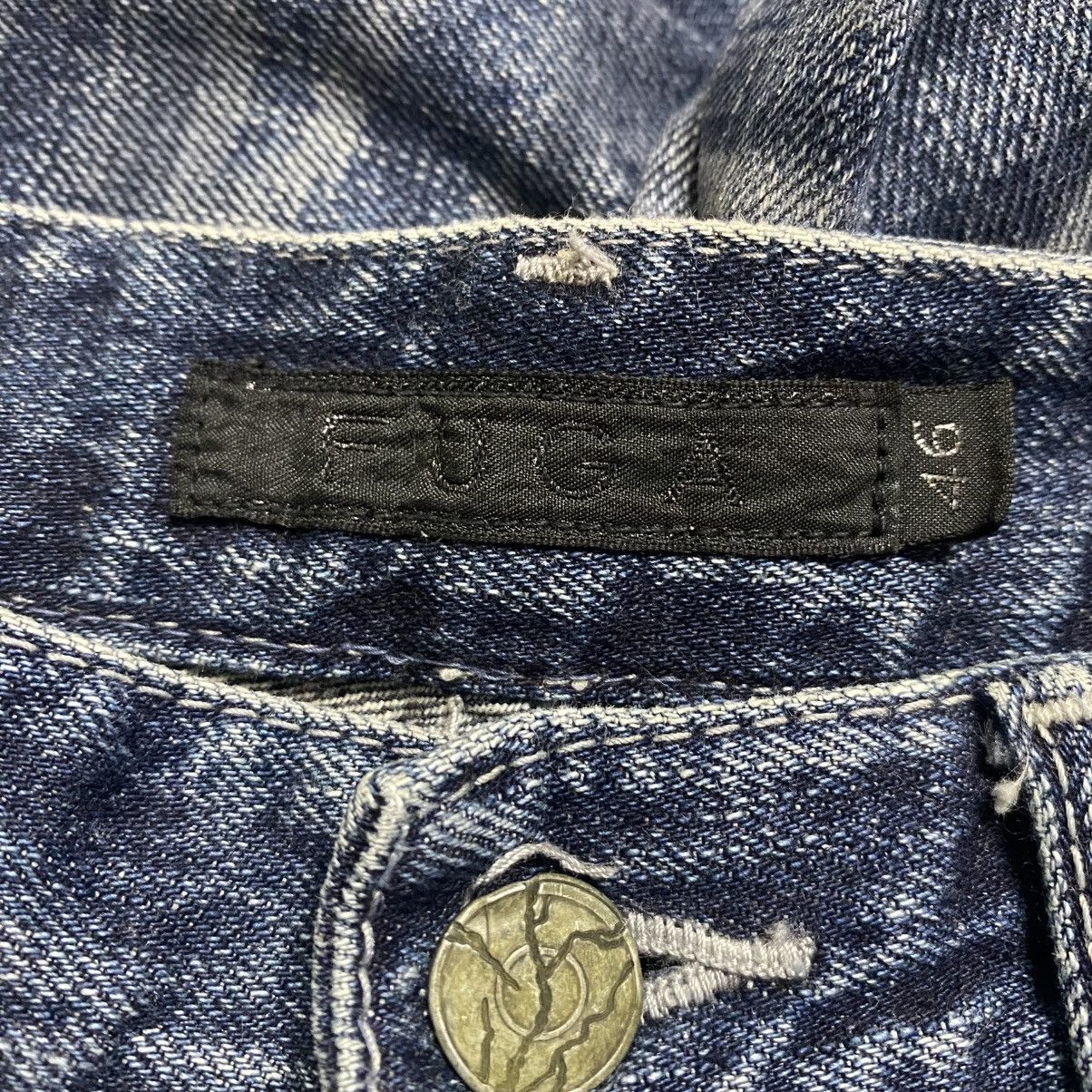 GOSTAR DE FUGA Gostar De Fuga Whiskers Denim Distressed Jeans Size US 33 - 22 Thumbnail