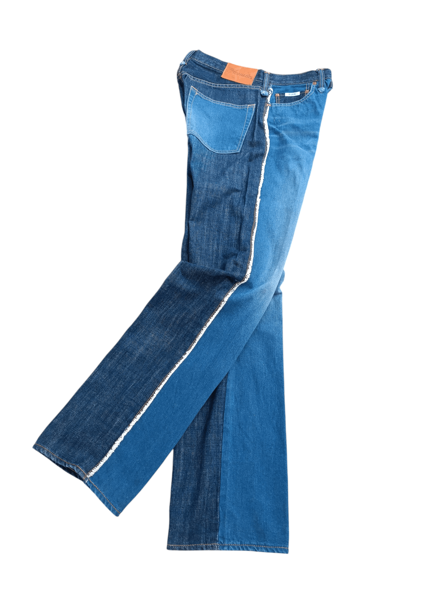 Japanese Brand × Tornado Mart Acoustic Japanese Brand Rare Stripe Design Denim E198 Size US 30 / EU 46 - 5 Thumbnail