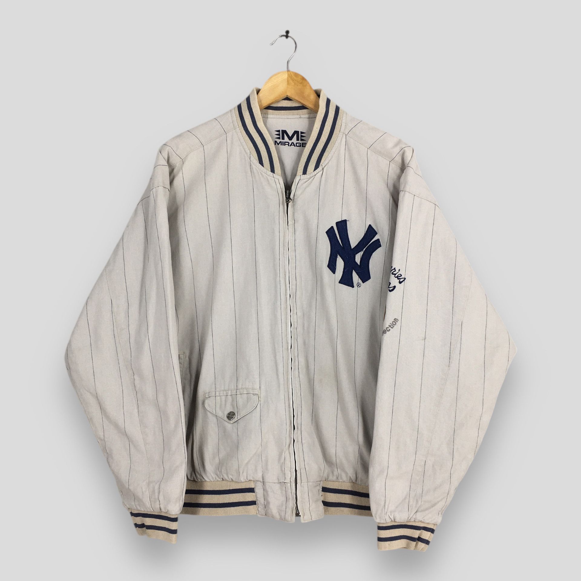 MLB Vintage New York Yankees MLB Varsity Jacket Large Size US L / EU 52-54 / 3 - 1 Thumbnail