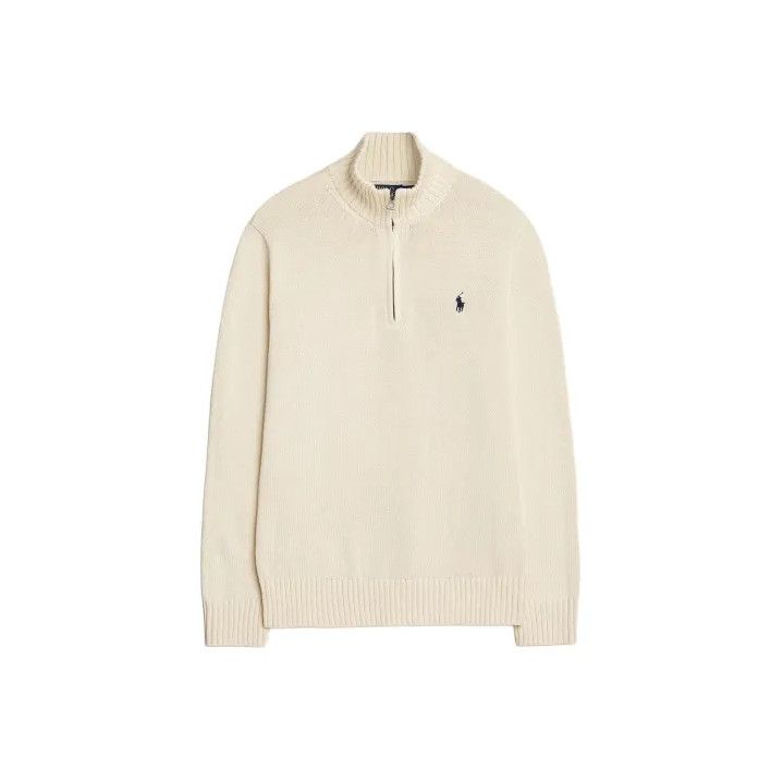 Polo Ralph Lauren Polo Ralph Lauren Men's Ribbed Stand Collar Knit Sweater Size US S / EU 44-46 / 1 - 1 Thumbnail