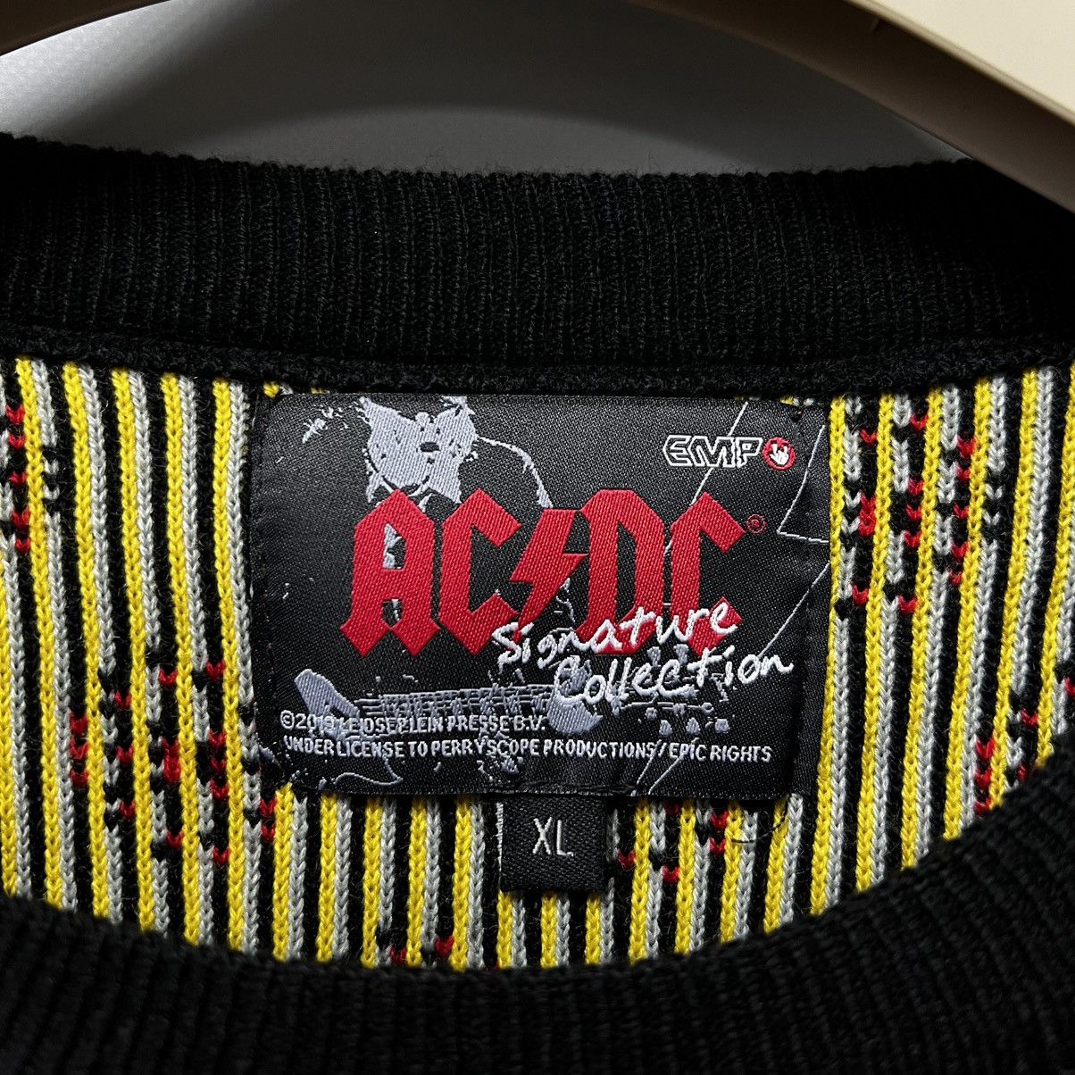 AC/DC AC/DC Hells Bells Christmas Sweater Official Y2K Size US XL / EU 56 / 4 - 17 Thumbnail