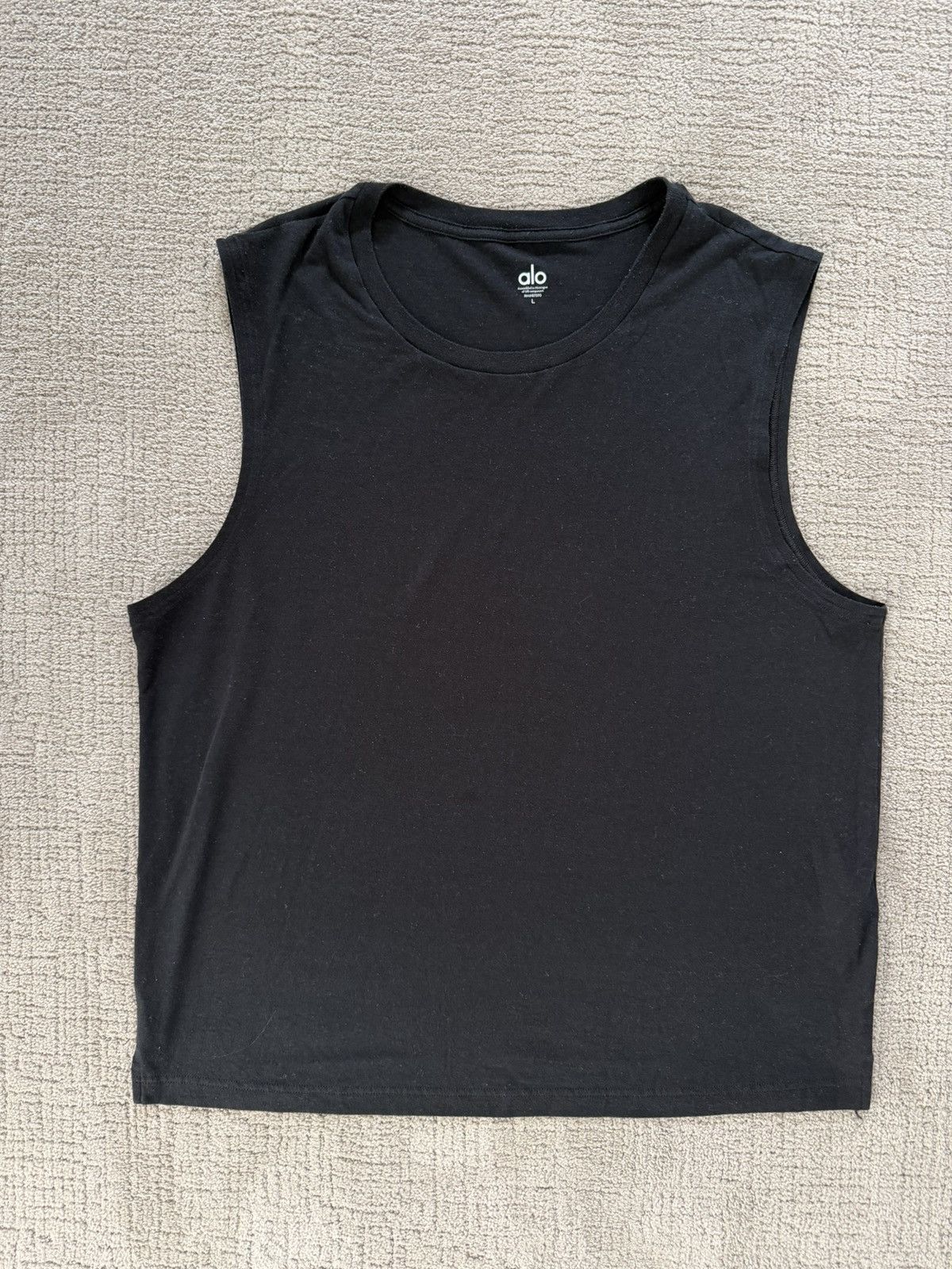 Alo The Triumph Muscle Tank - Black - $48 Size US L / EU 52-54 / 3 - 1 Thumbnail