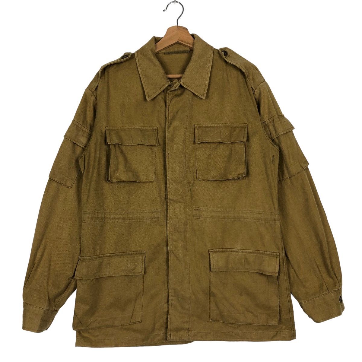 Vintage 🔥Vintage Aviator U.S.N Inspector Cargo Multi Pocket Jacket Size US M / EU 48-50 / 2 - 1 Thumbnail